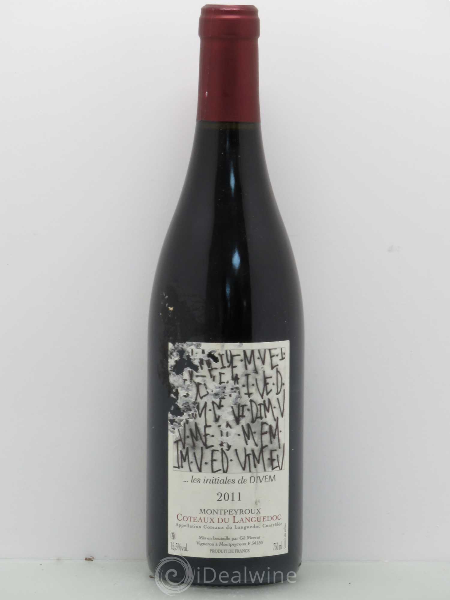 Languedoc Montpeyroux Domaine Divem Les Initiales de Divem 2011 - Posten von 1 Flasche - 0