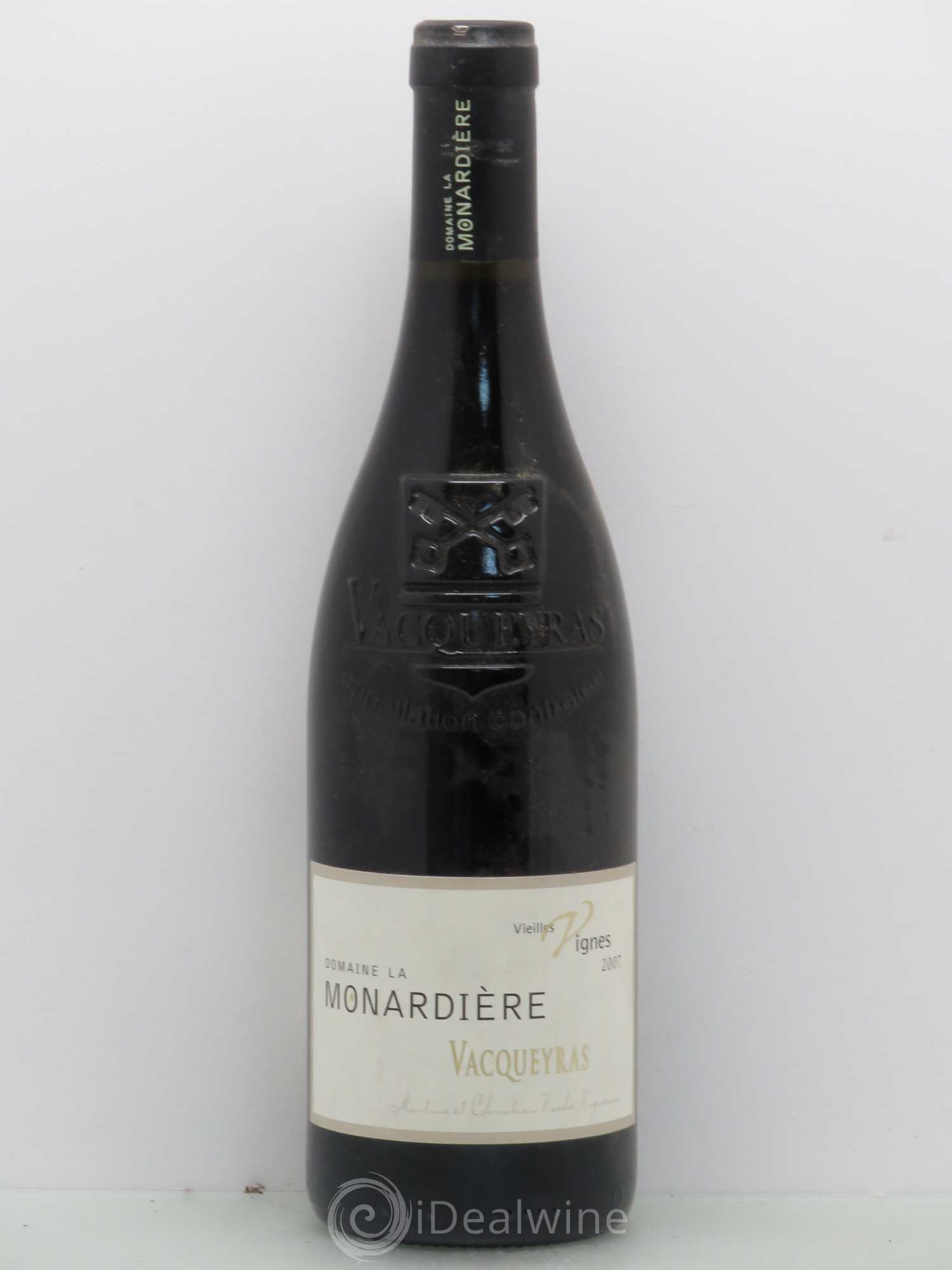 Vacqueyras Domaine de la Monardière vieilles vignes 2007 - Posten von 1 Flasche - 0