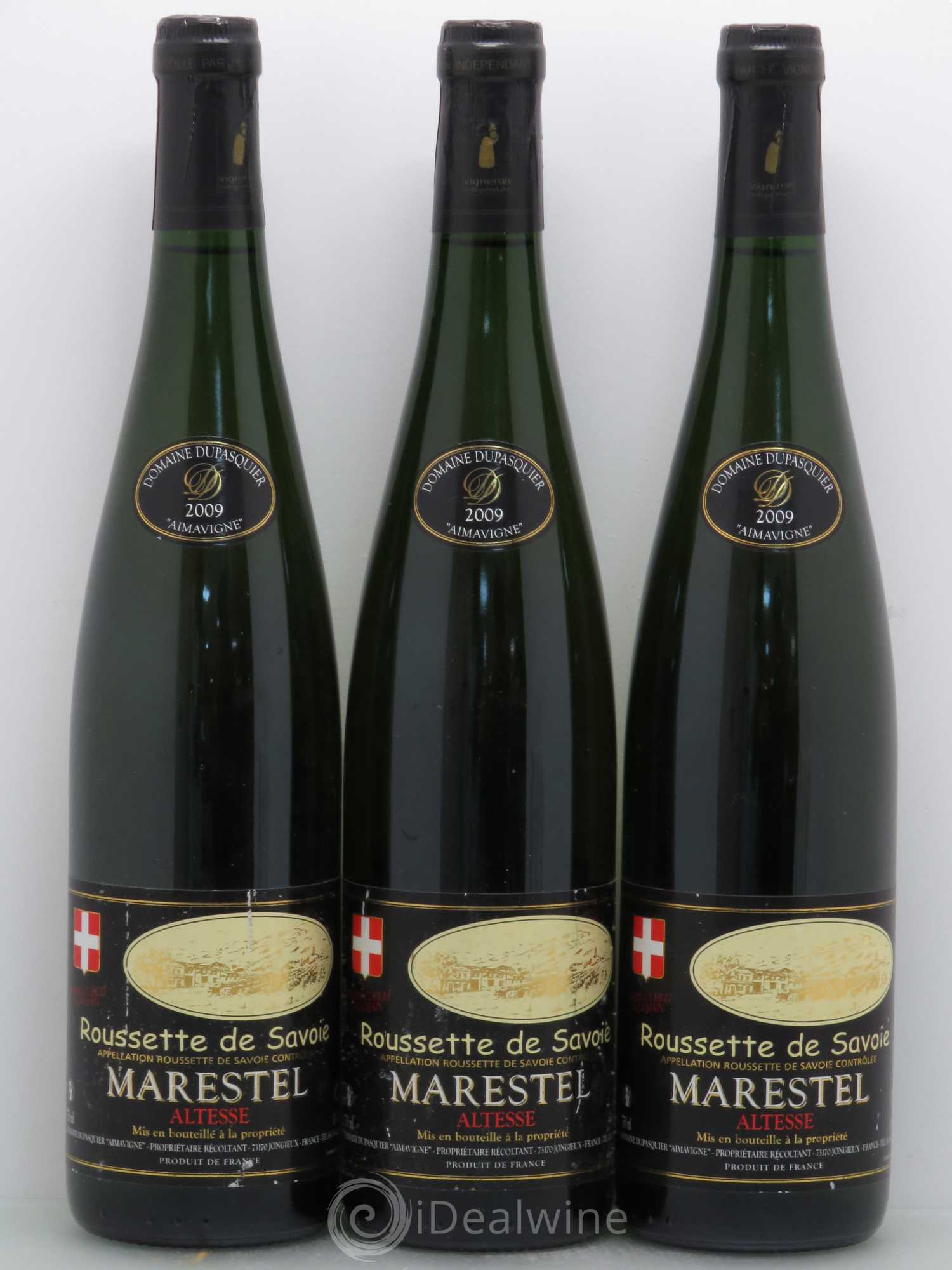 Vin de Savoie Rousette de Savoie - Domaine Dupasquier Marestel Altesse 2009 - Posten von 6 Flaschen - 2