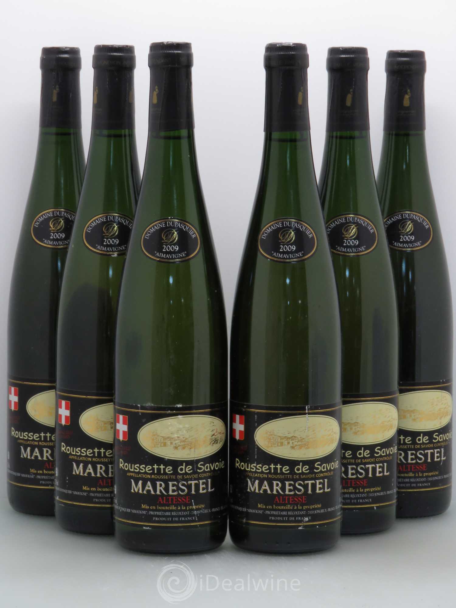 Vin de Savoie Rousette de Savoie - Domaine Dupasquier Marestel Altesse 2009 - Posten von 6 Flaschen - 0
