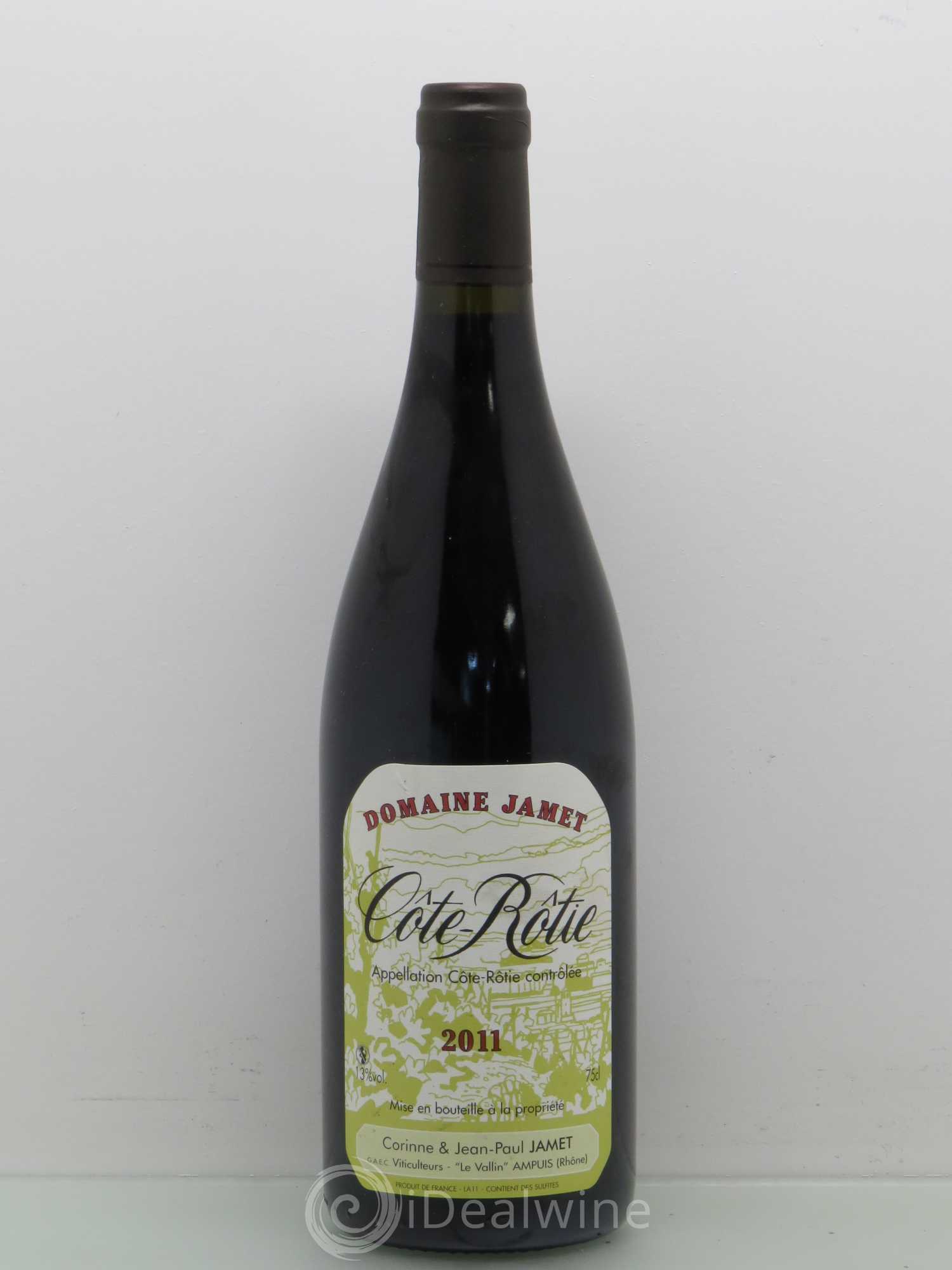 Côte-Rôtie Jamet (Domaine) 2011 - Lot de 1 bouteille - 0