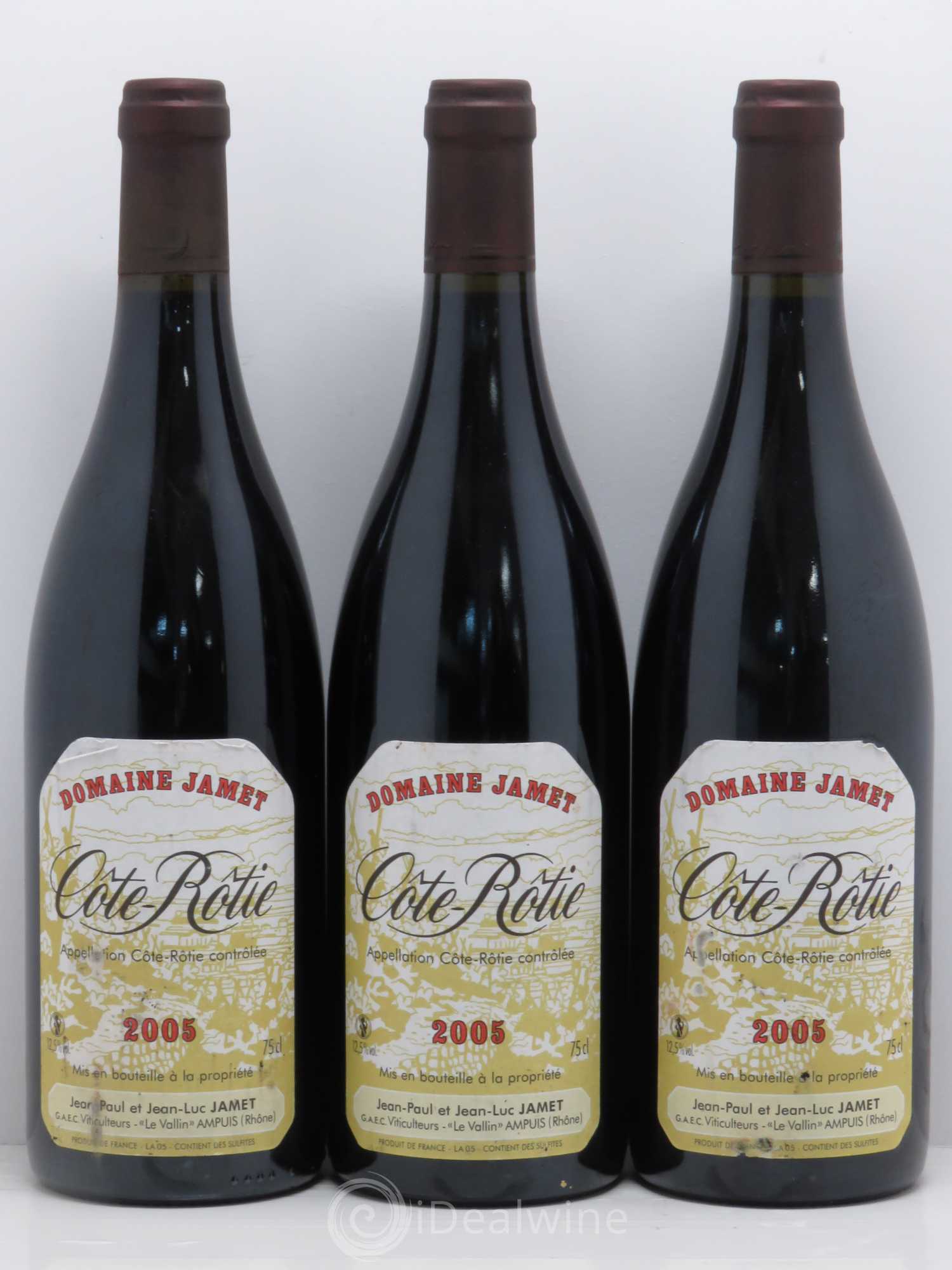 Côte-Rôtie Jamet (Domaine) 2005 - Lot de 3 bouteilles - 0