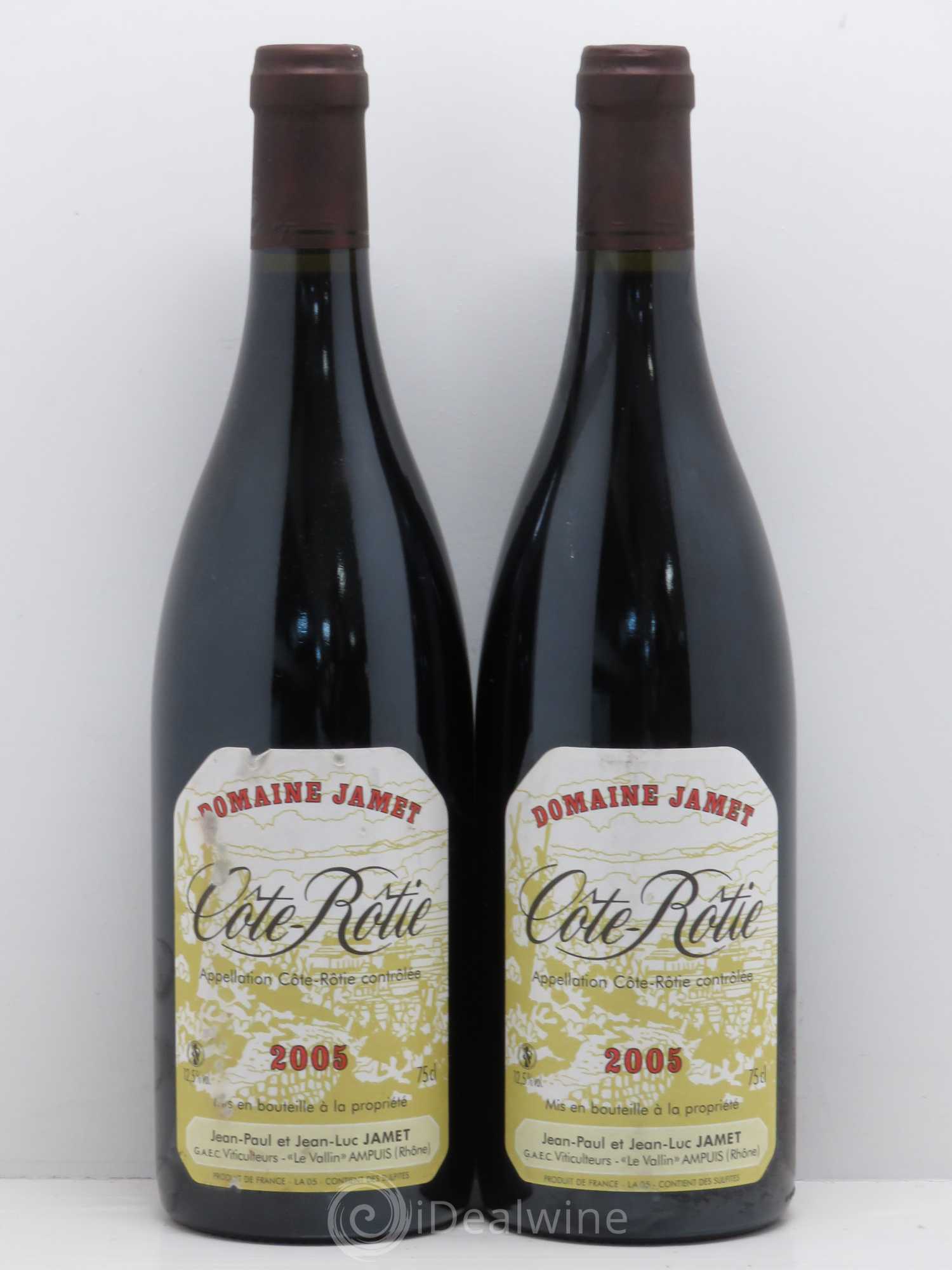Côte-Rôtie Jamet (Domaine) 2005 - Lot de 2 bouteilles - 0
