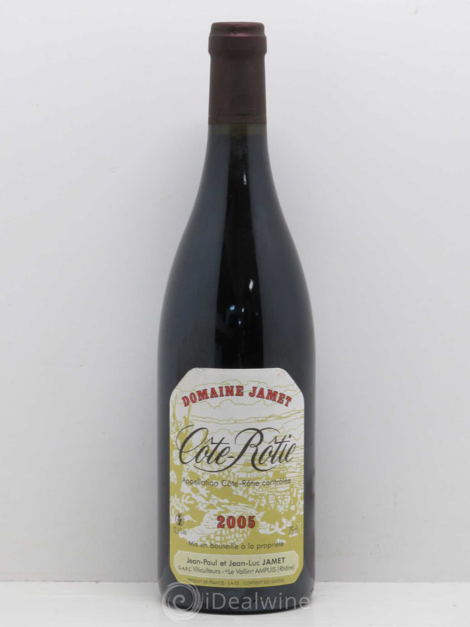 Côte-Rôtie Jamet (Domaine) 2005 - Lot de 1 bouteille - 0