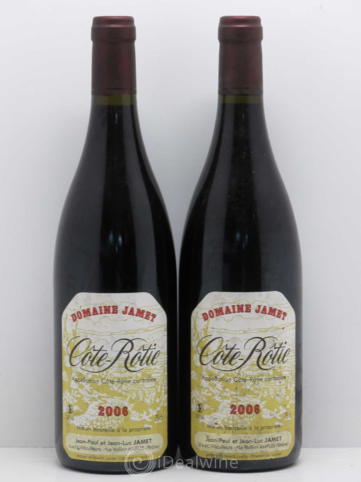 Côte-Rôtie Jamet (Domaine) 2006 - Lot de 2 bouteilles - 0