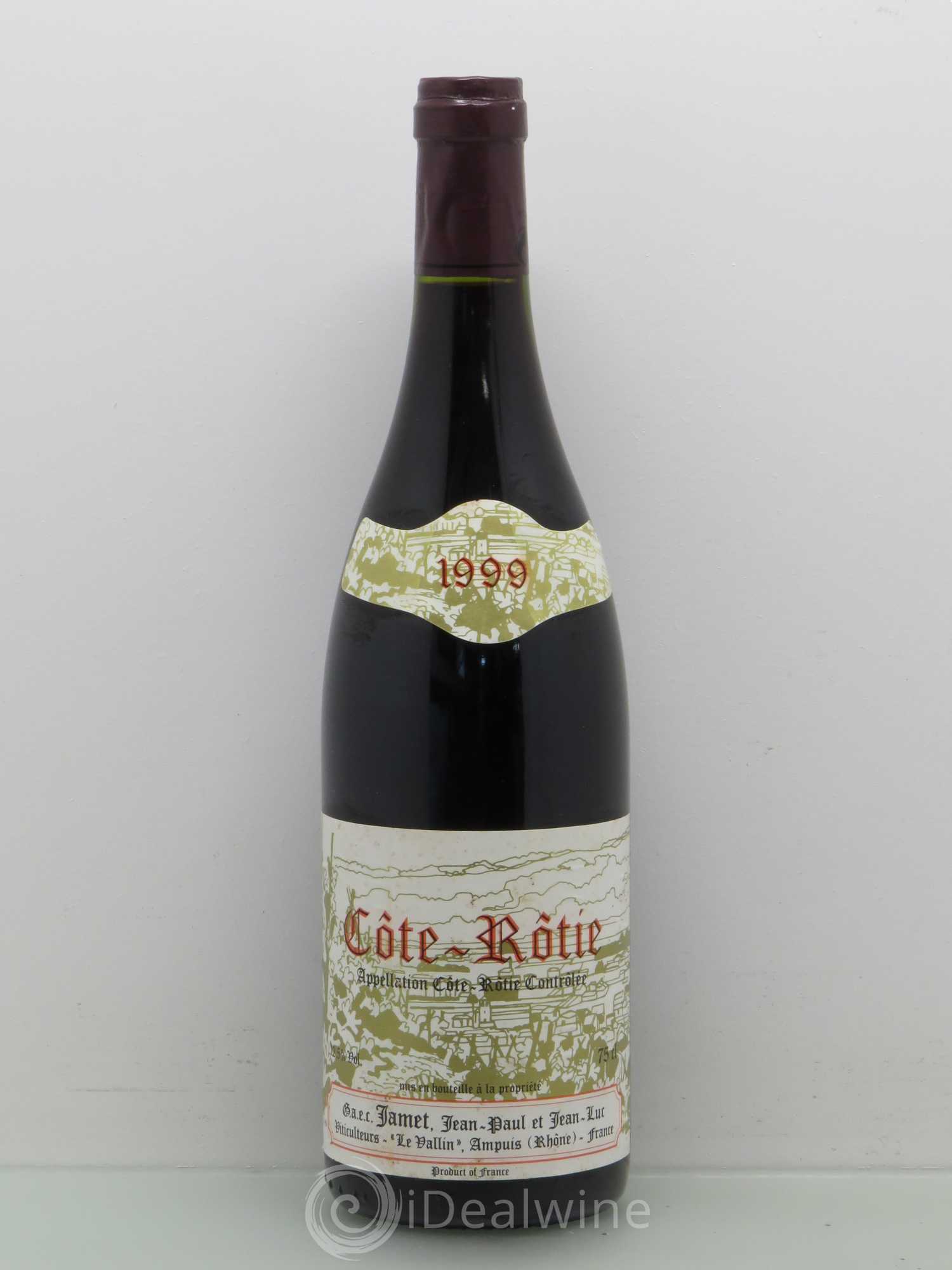 Côte-Rôtie Jamet (Domaine) 1999 - Lot de 1 bouteille - 0
