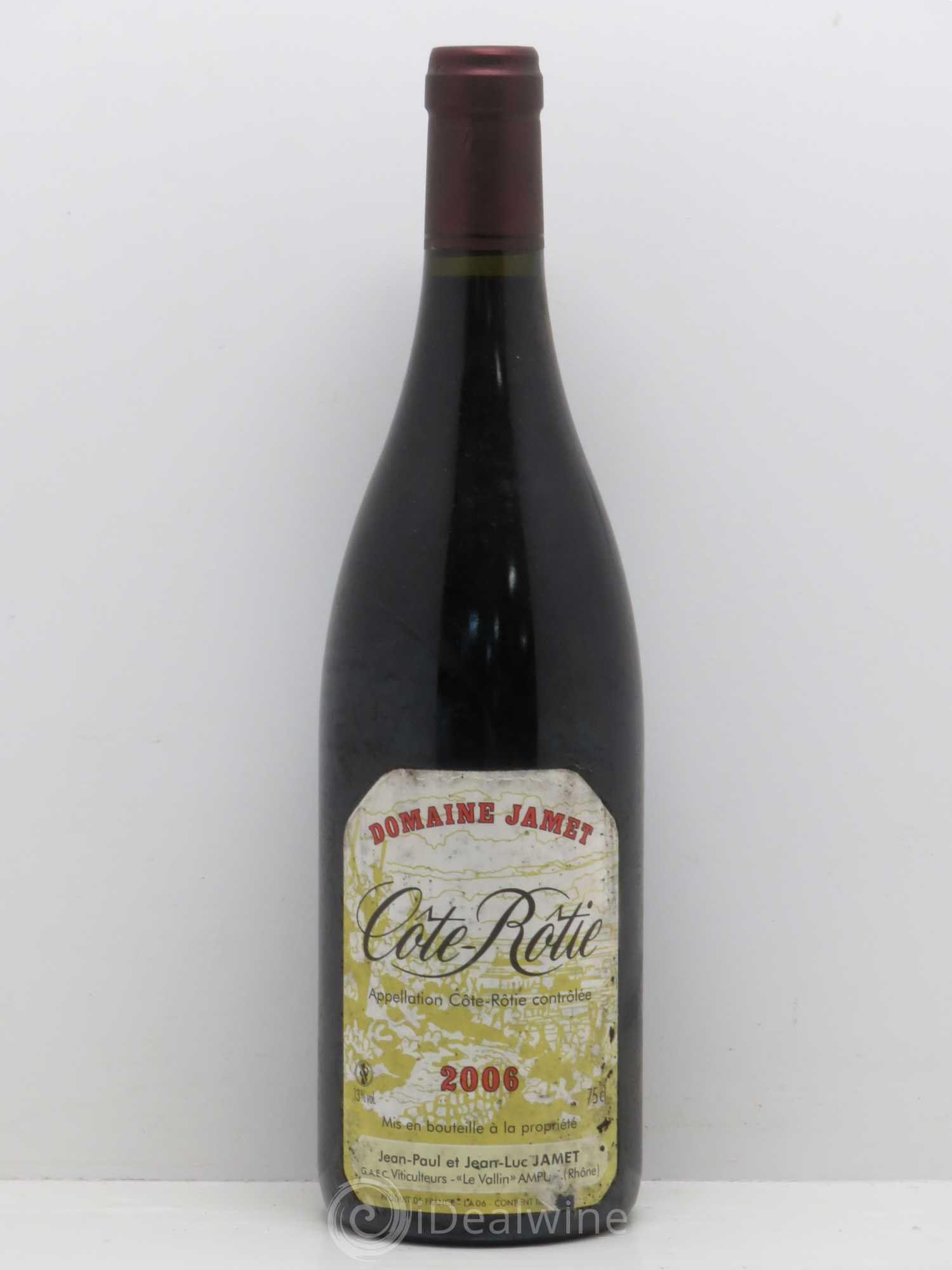 Côte-Rôtie Jamet (Domaine) 2006 - Lot de 1 bouteille - 0