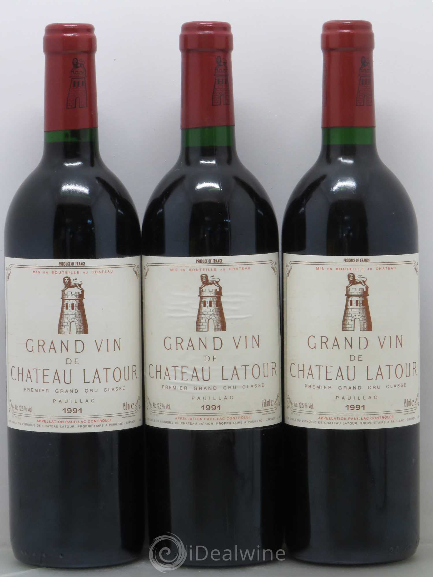 Château Latour 1er Grand Cru Classé 1991 - Lot de 6 bouteilles - 2
