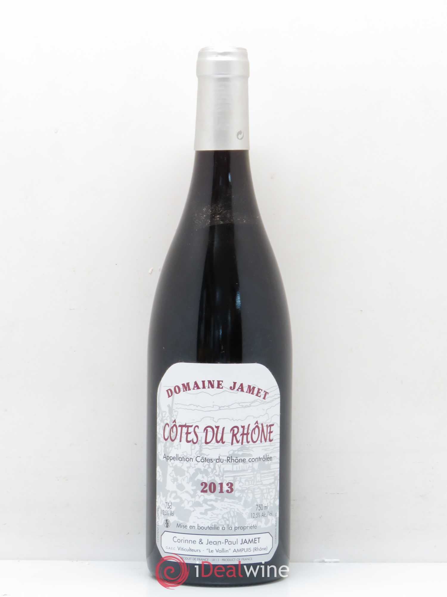 Côtes-du-Rhône Jamet (Domaine) 2013 - Lot de 1 bouteille - 0