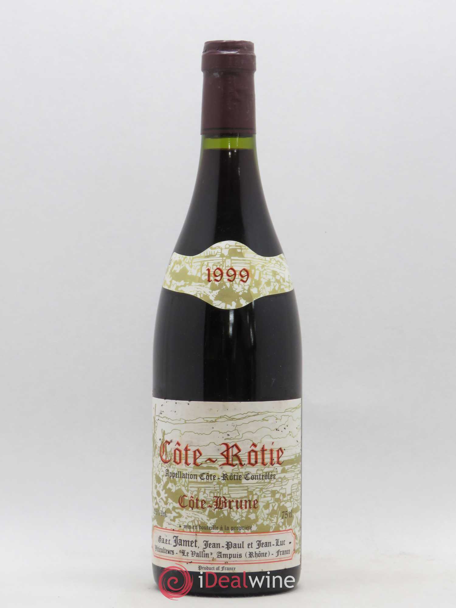 Côte-Rôtie Côte Brune Jamet (Domaine) 1999 - Lot de 1 bouteille - 0