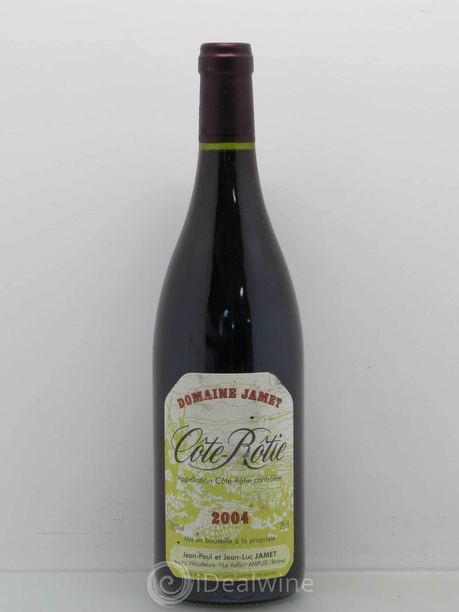 Côte-Rôtie Jamet (Domaine) 2004 - Lot de 1 bouteille - 0
