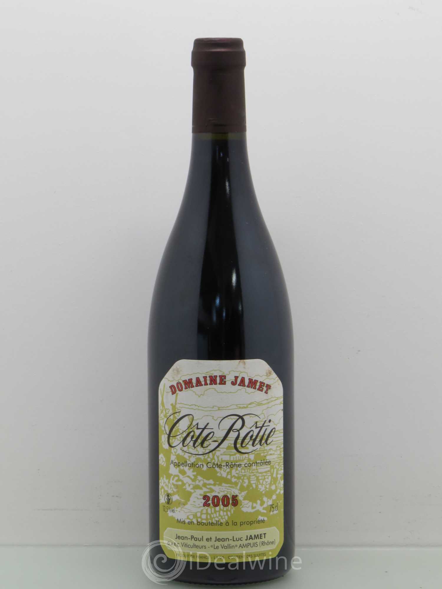 Côte-Rôtie Jamet (Domaine) 2005 - Lot de 1 bouteille - 0