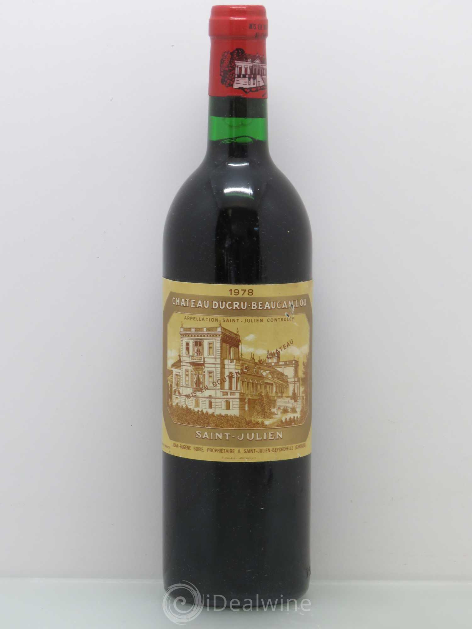 Château Ducru Beaucaillou 2ème Grand Cru Classé 1978 - Lot de 1 bouteille - 0