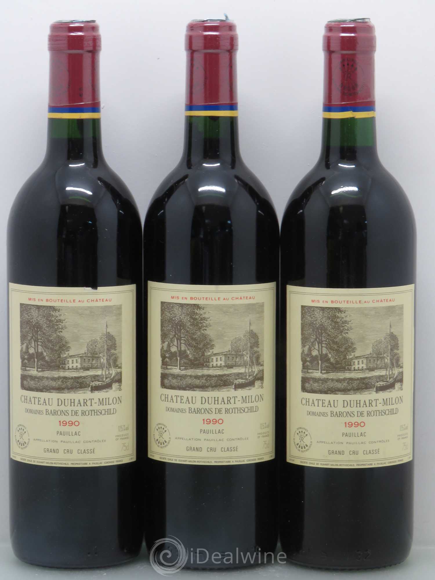 Château Duhart-Milon 4ème Grand Cru Classé 1990 - Lot de 12 bouteilles - 2