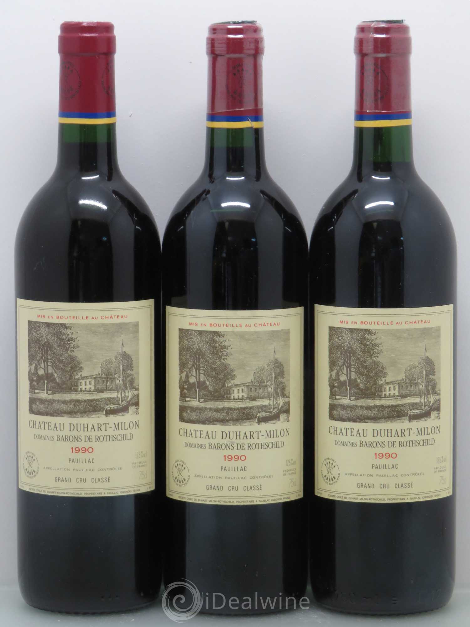 Château Duhart-Milon 4ème Grand Cru Classé 1990 - Lot de 12 bouteilles - 3