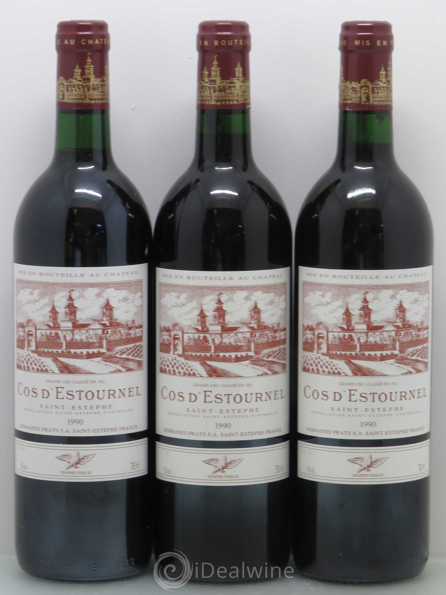 Cos d'Estournel 2ème Grand Cru Classé 1990 - Lot de 12 bouteilles - 2