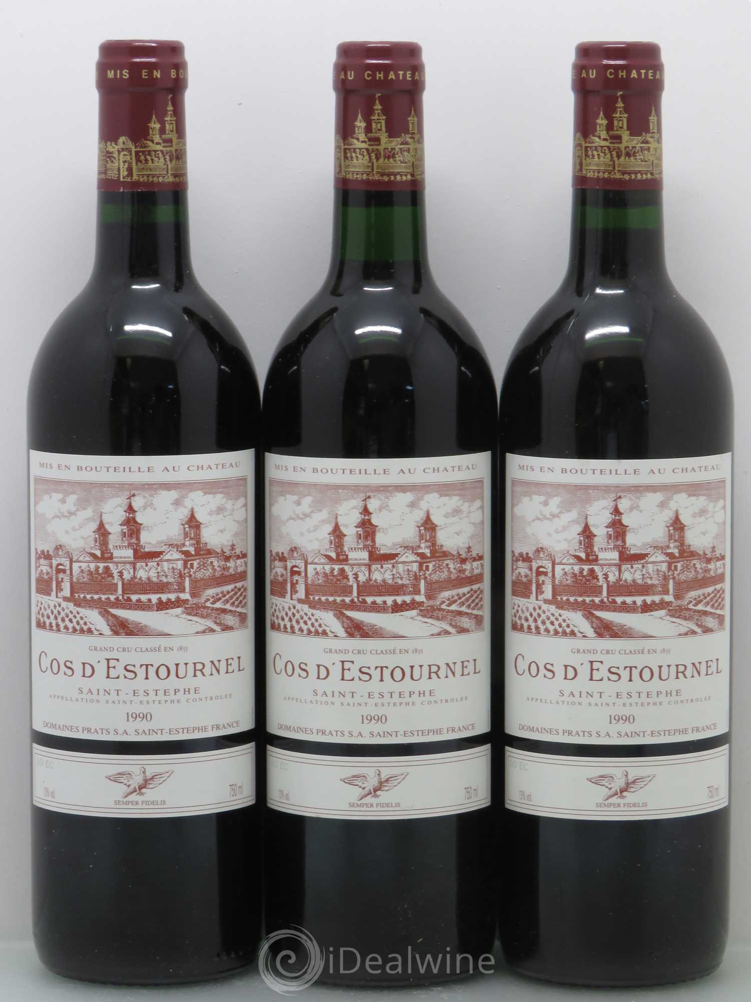 Cos d'Estournel 2ème Grand Cru Classé 1990 - Lot de 12 bouteilles - 3