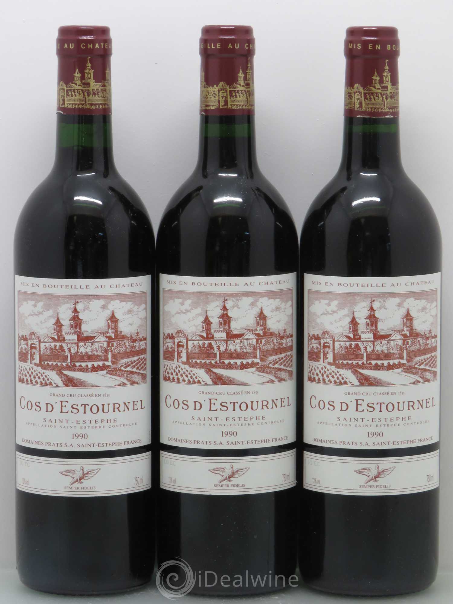 Cos d'Estournel 2ème Grand Cru Classé 1990 - Lot de 12 bouteilles - 4