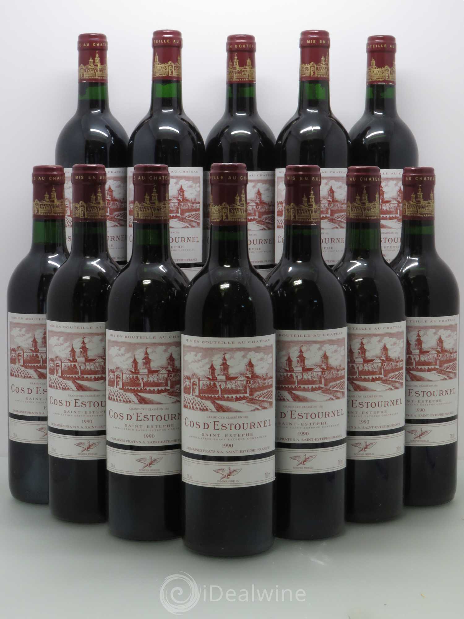 Cos d'Estournel 2ème Grand Cru Classé 1990 - Lot de 12 bouteilles - 0