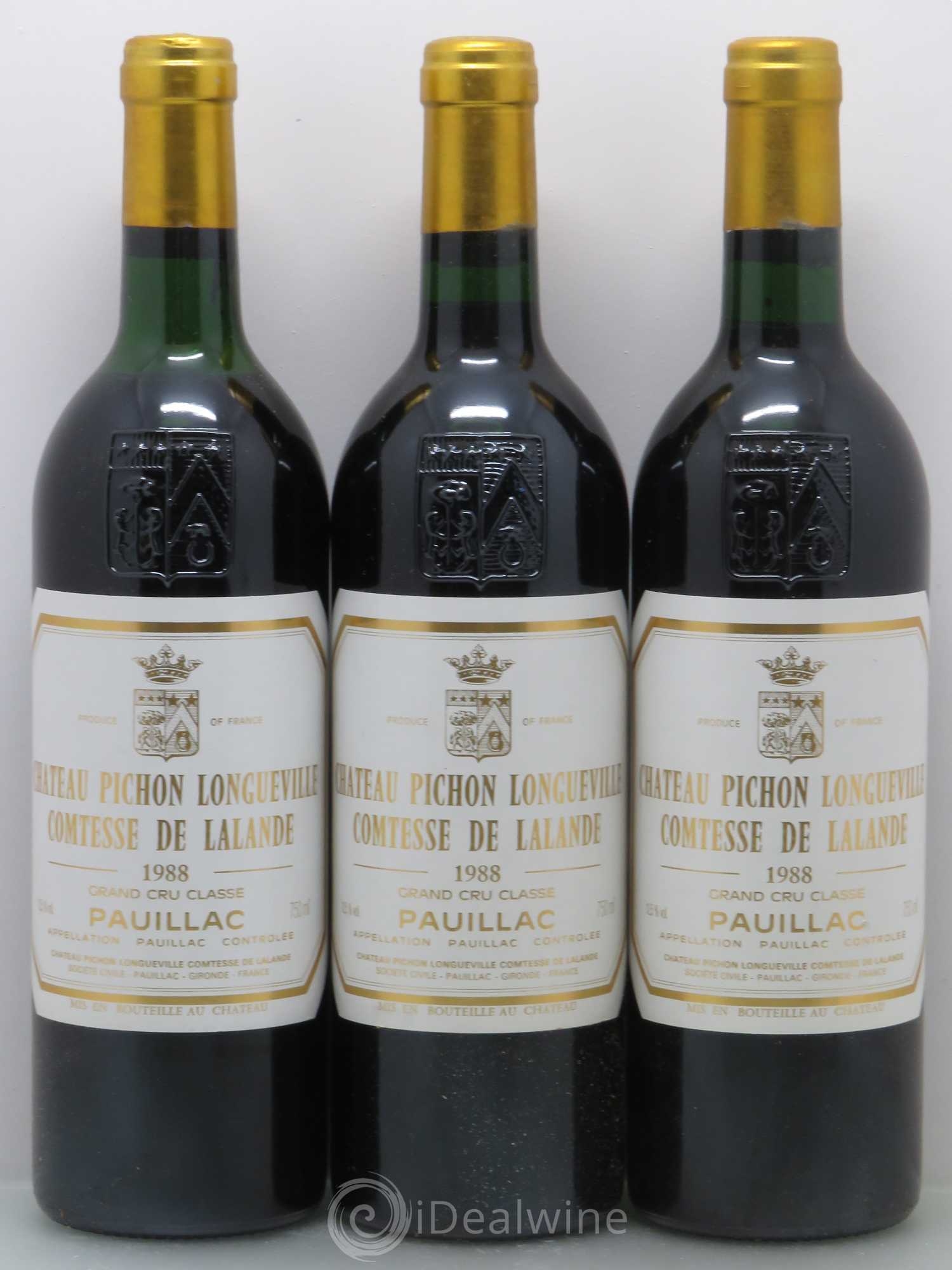 Château Pichon Longueville Comtesse de Lalande 2ème Grand Cru Classé 1988 - Lot de 12 bouteilles - 5