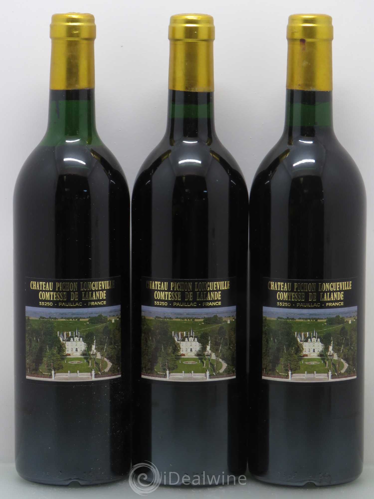 Château Pichon Longueville Comtesse de Lalande 2ème Grand Cru Classé 1988 - Lot de 12 bouteilles - 6