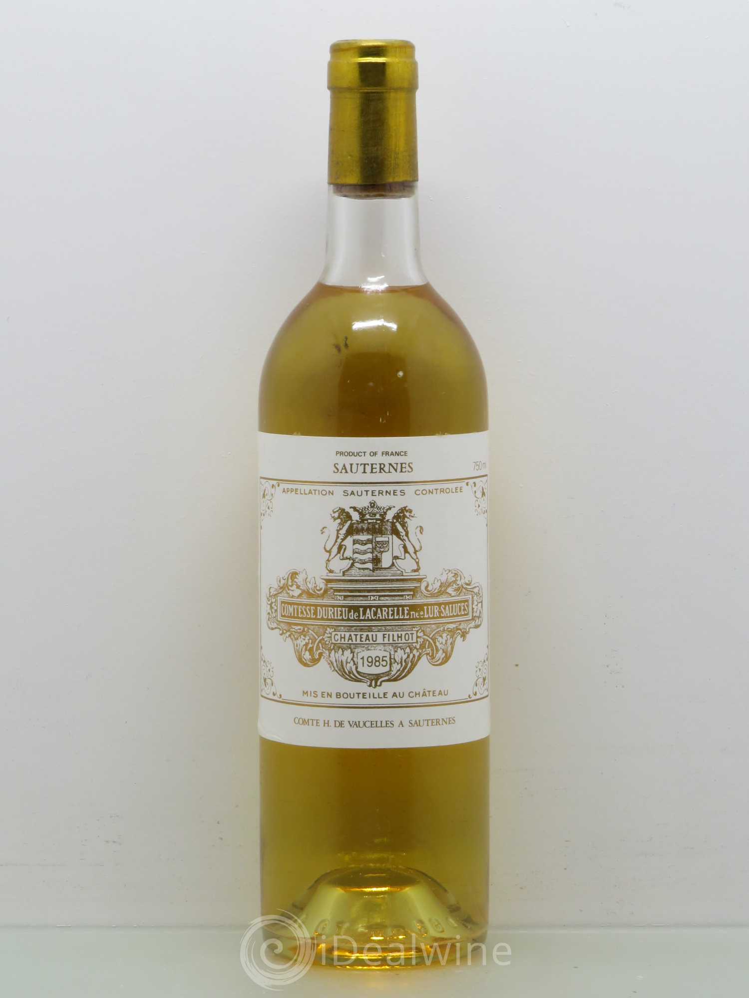 Château Filhot 2ème Grand Cru Classé 1985 - Lotto di 1 bottiglia - 0