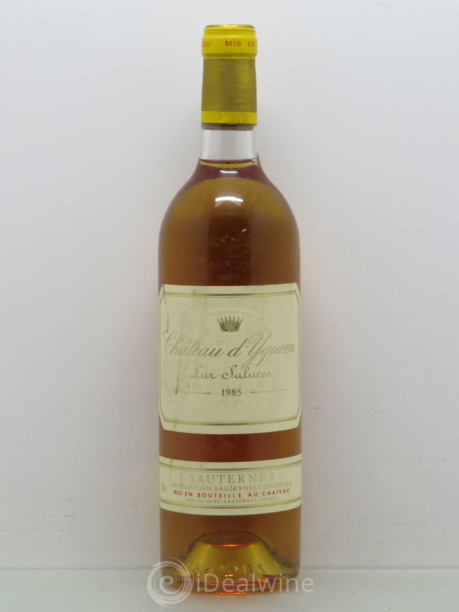 Château d' Yquem 1er Cru Classé Supérieur 1985 - Lotto di 1 bottiglia - 0