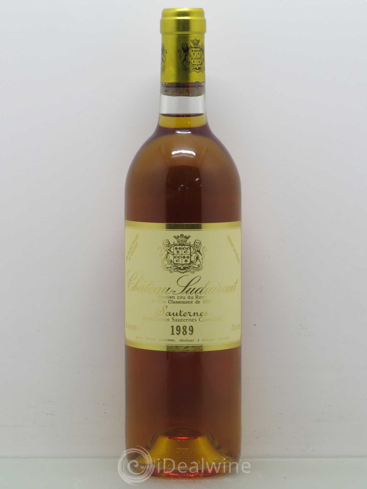 Château Suduiraut 1er Grand Cru Classé 1989 - Lotto di 1 bottiglia - 0
