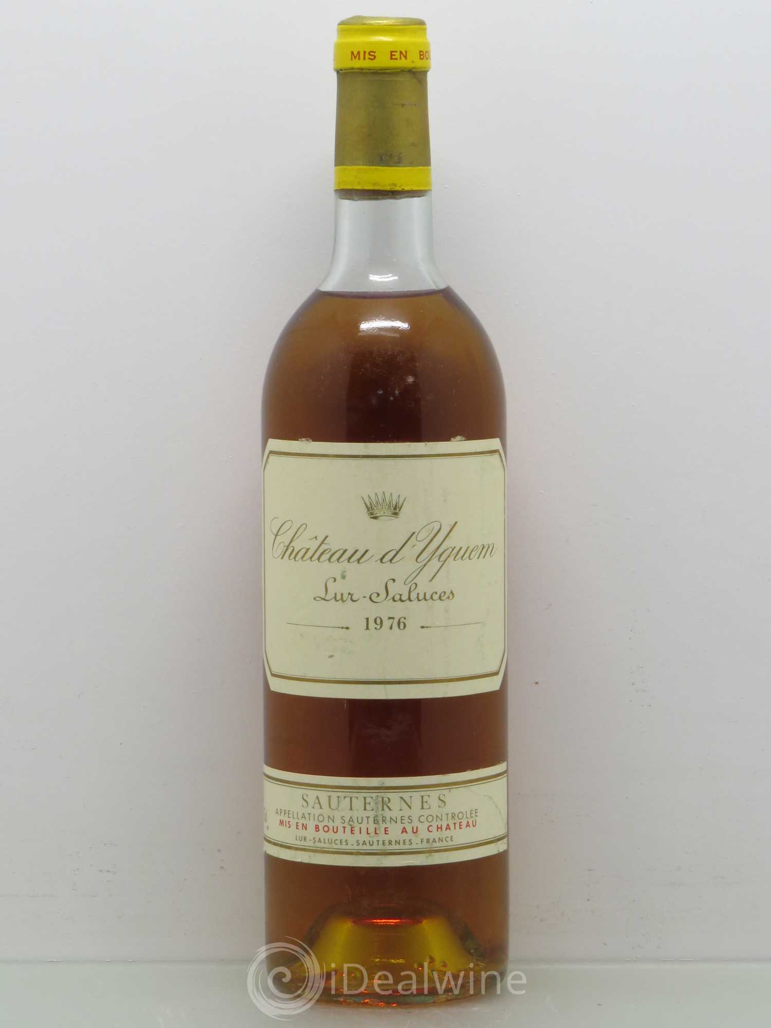 Château d' Yquem 1er Cru Classé Supérieur 1976 - Lotto di 1 bottiglia - 0
