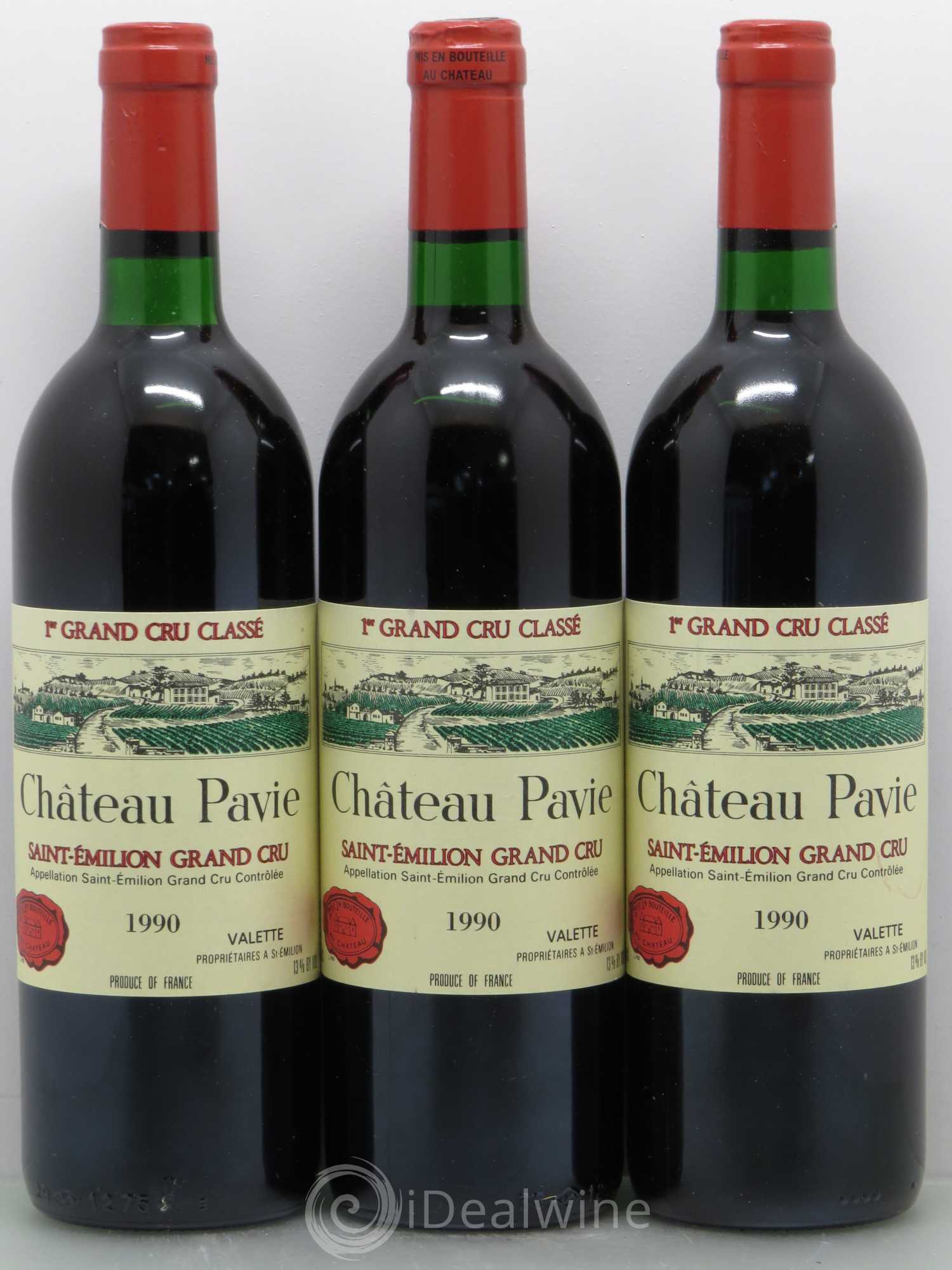 Château Pavie 1er Grand Cru Classé A 1990 - Lot de 12 bouteilles - 4
