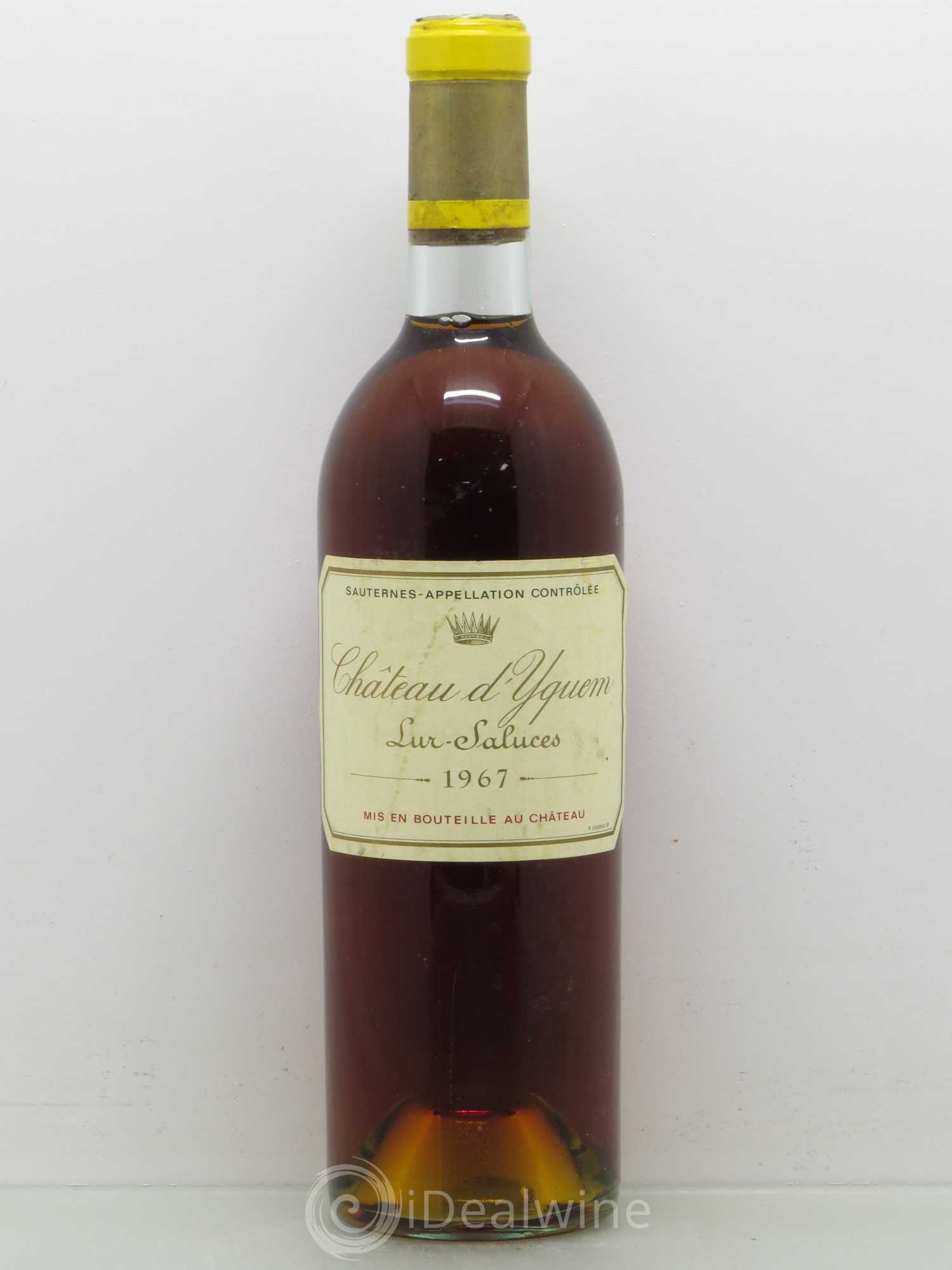 Château d' Yquem 1er Cru Classé Supérieur 1967 - Lotto di 1 bottiglia - 0