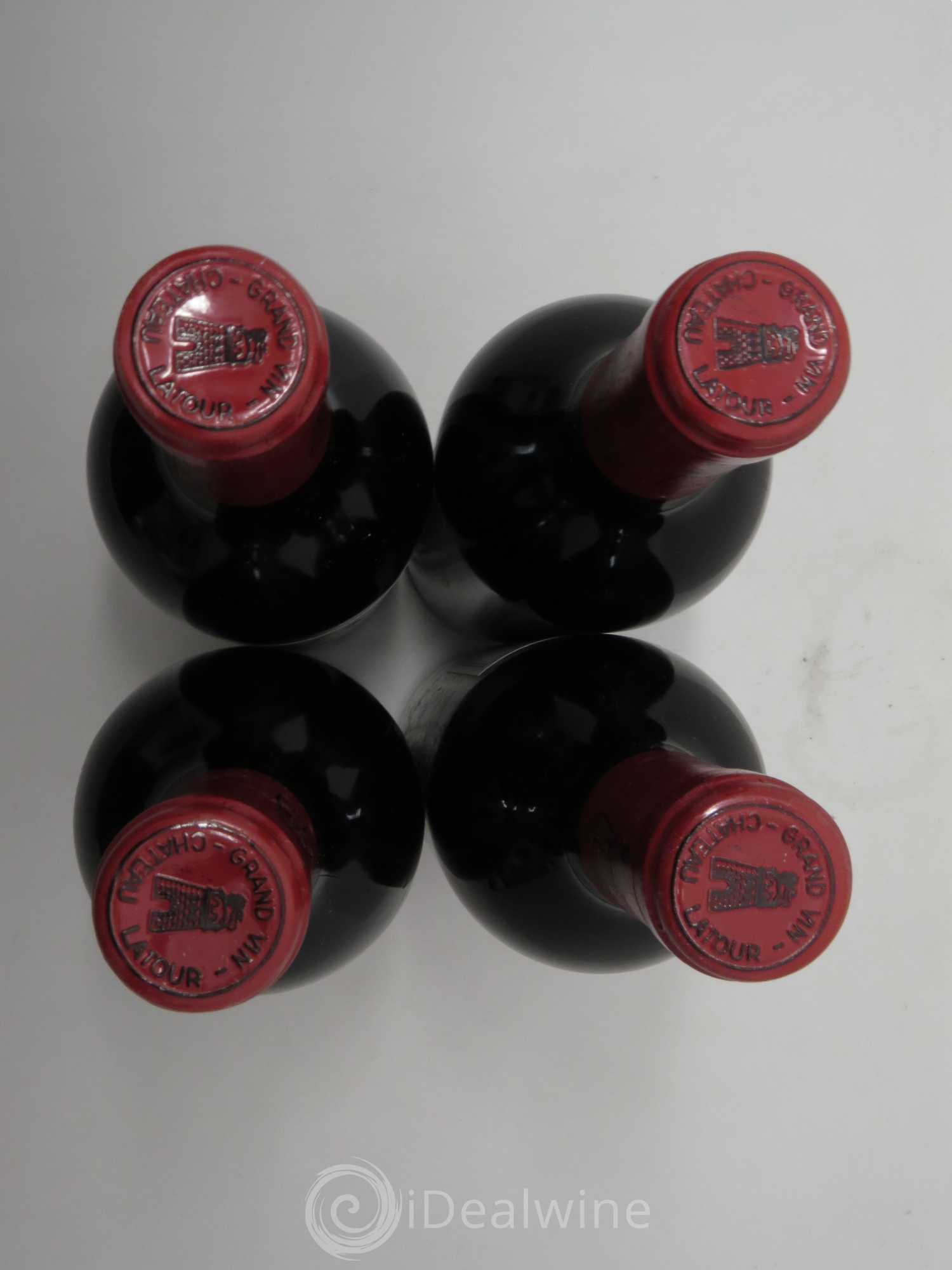 Château Latour 1er Grand Cru Classé 1987 - Lot de 4 bouteilles - 1