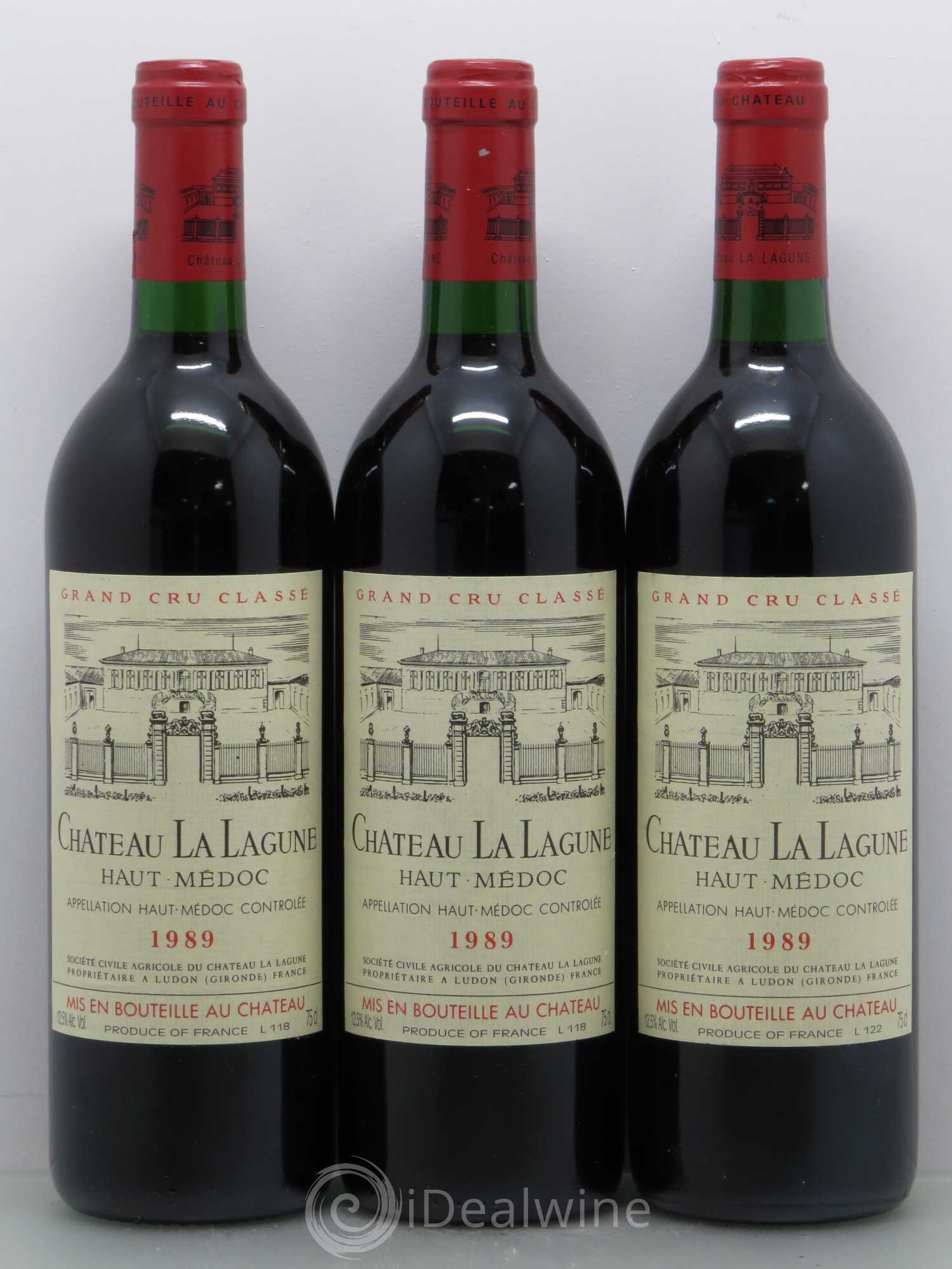 Château la Lagune 3ème Grand Cru Classé 1989 - Lot de 6 bouteilles - 2