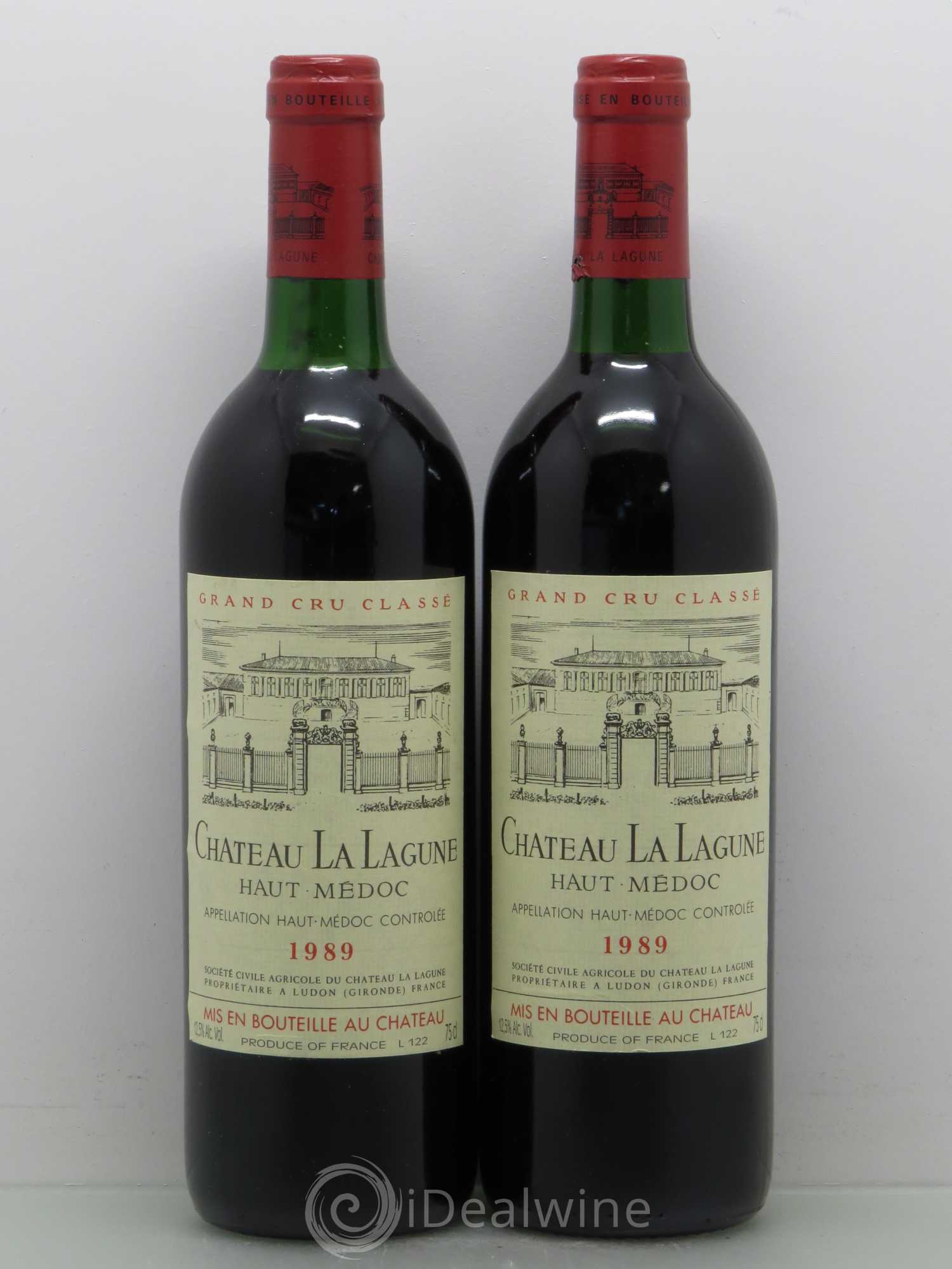 Château la Lagune 3ème Grand Cru Classé 1989 - Lot de 5 bouteilles - 2
