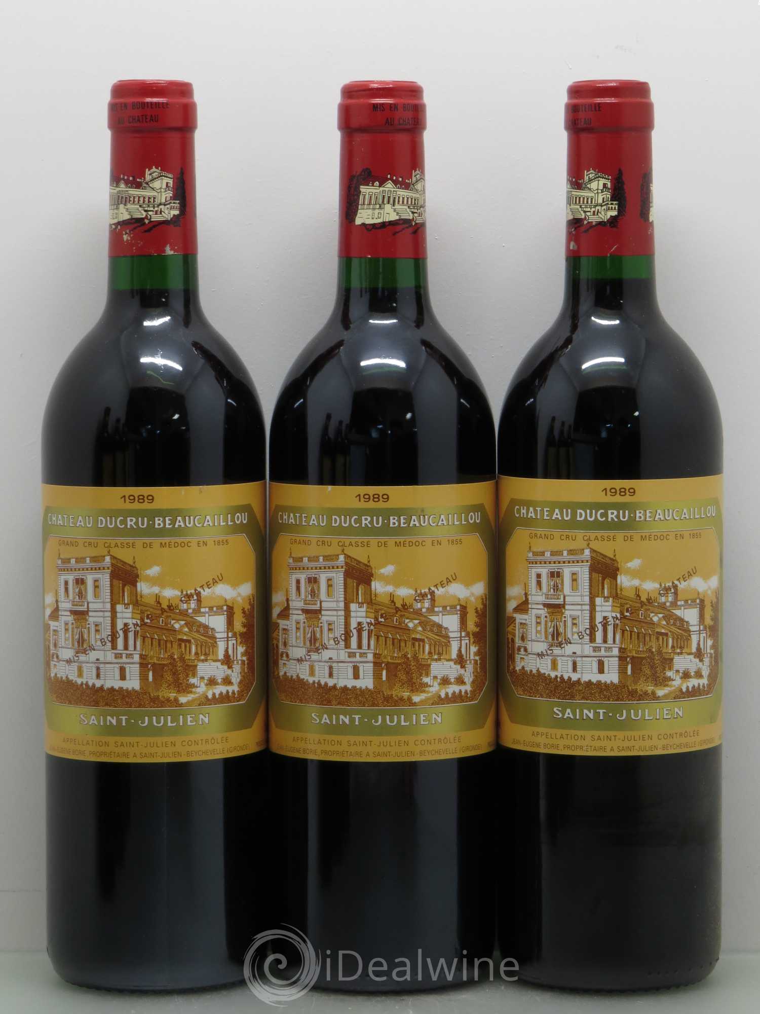Château Ducru Beaucaillou 2ème Grand Cru Classé 1989 - Lot de 6 bouteilles - 1