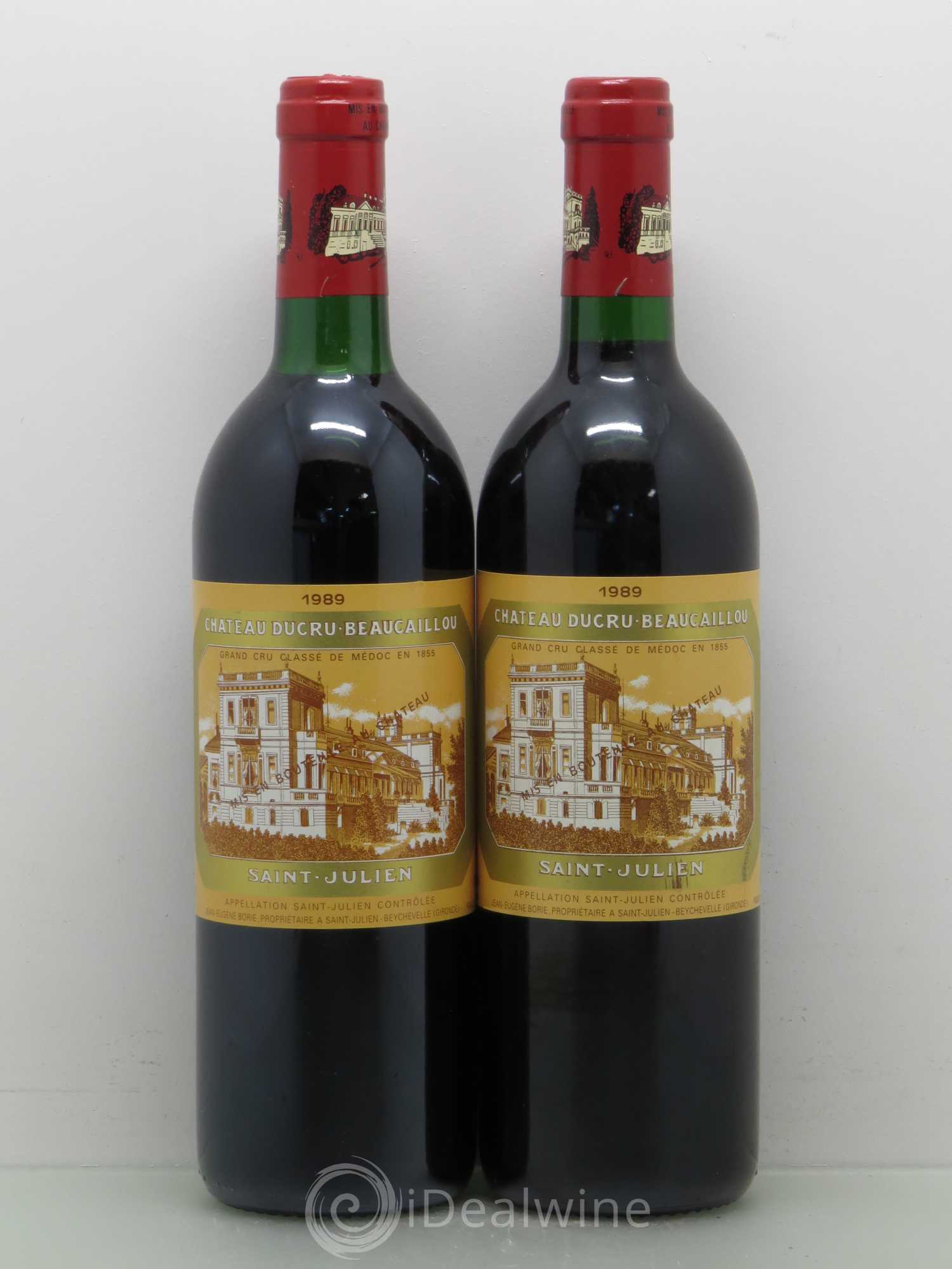 Château Ducru Beaucaillou 2ème Grand Cru Classé 1989 - Lot de 2 bouteilles - 0