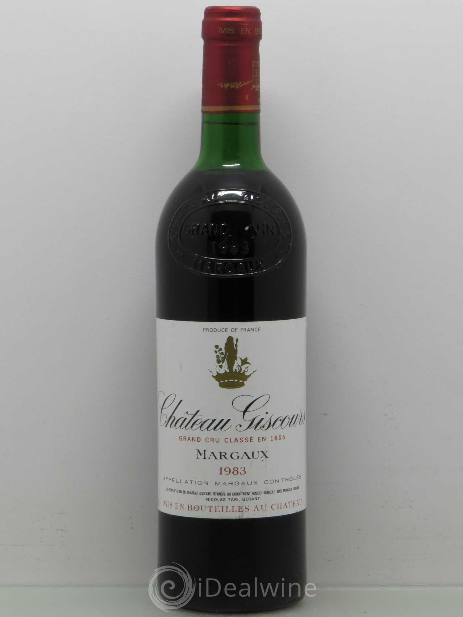 Château Giscours 3ème Grand Cru Classé 1983 - Lot de 1 bouteille - 0