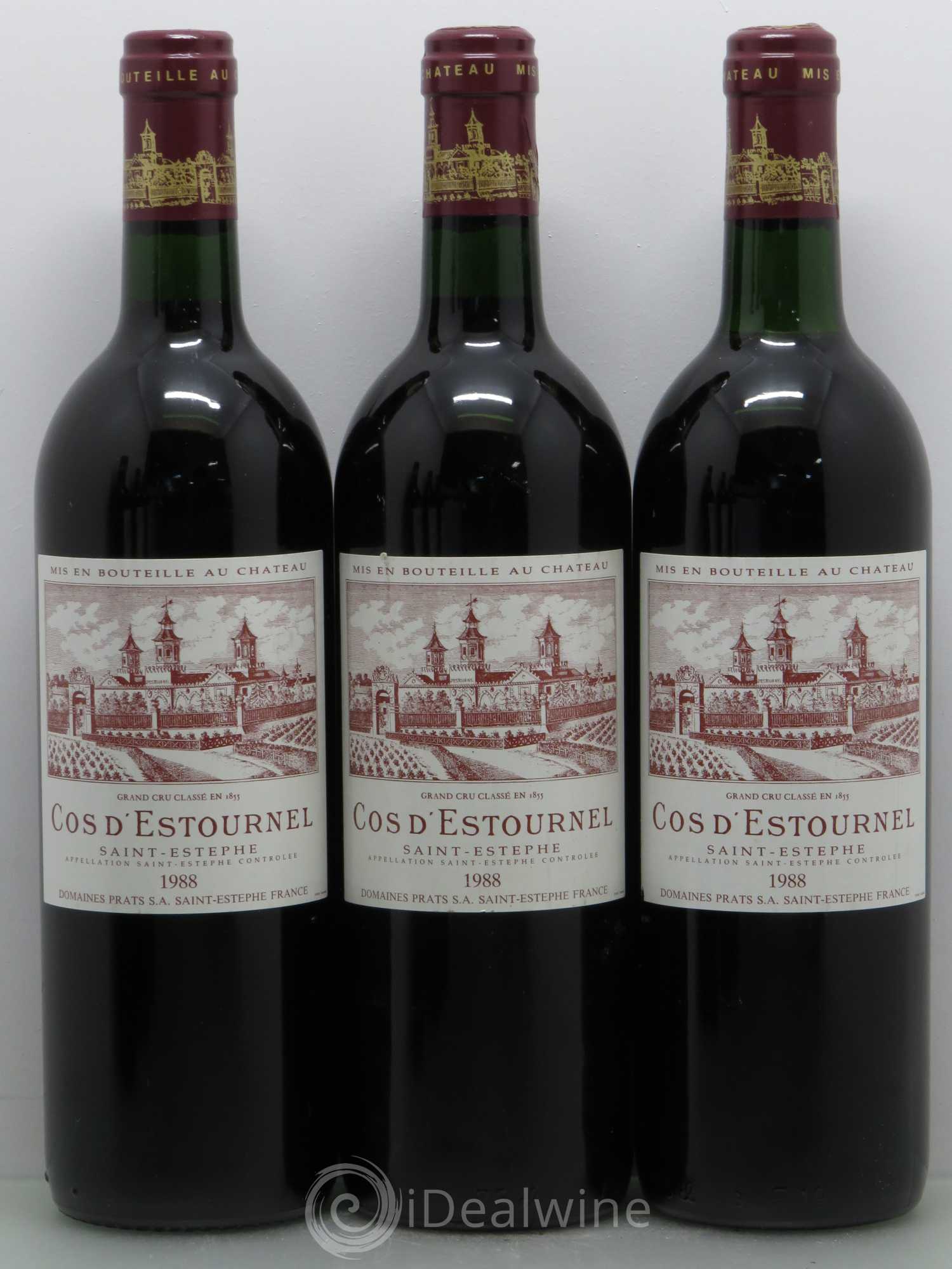 Cos d'Estournel 2ème Grand Cru Classé 1988 - Lot de 6 bouteilles - 1