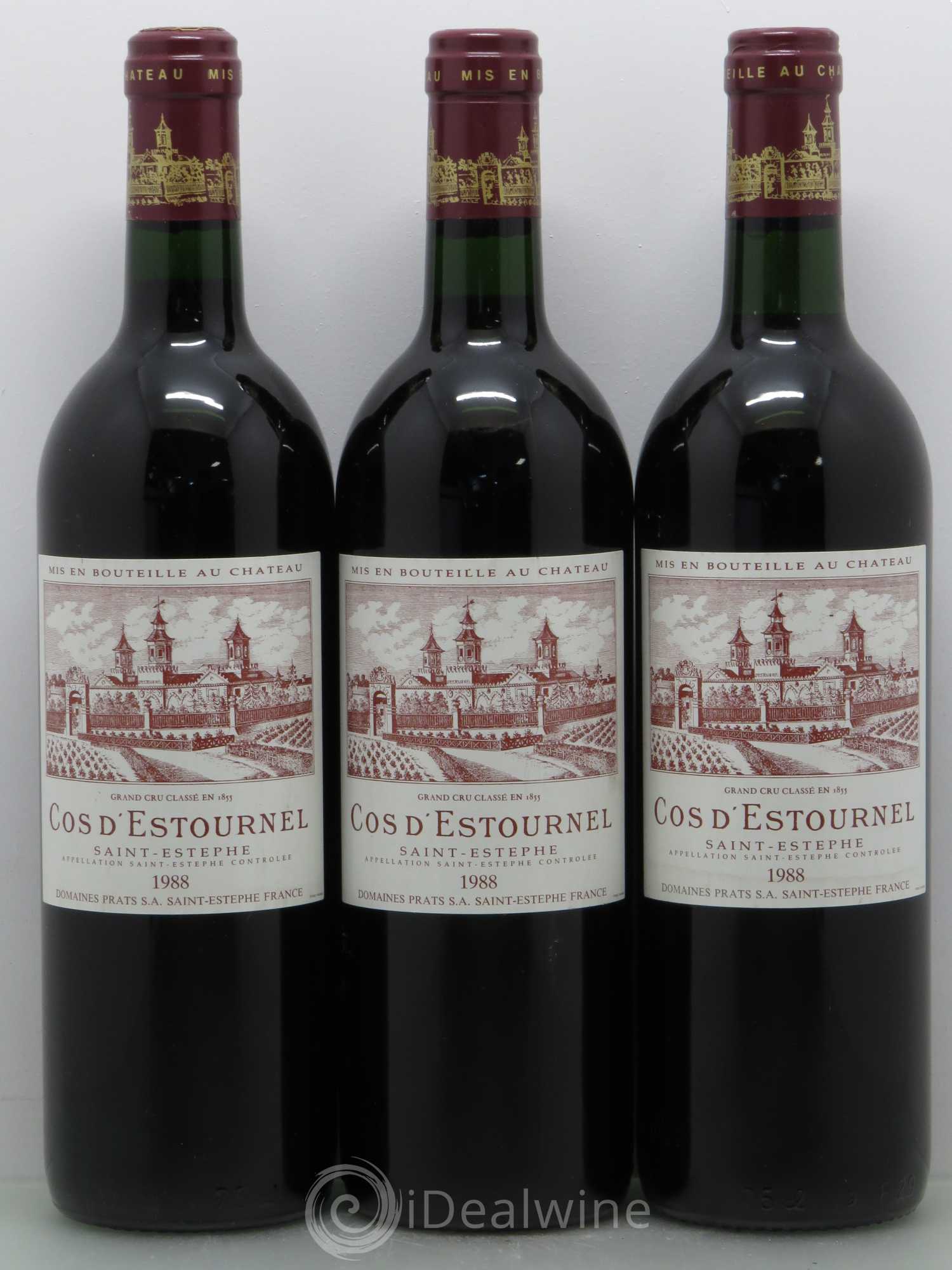Cos d'Estournel 2ème Grand Cru Classé 1988 - Lot de 6 bouteilles - 2