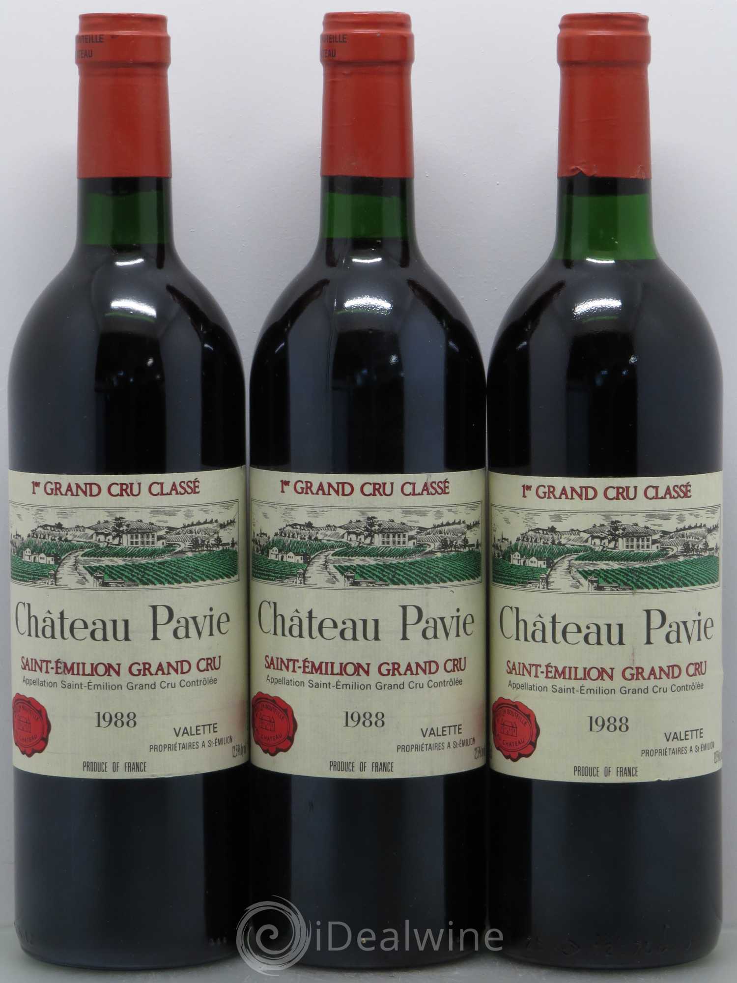 Château Pavie 1er Grand Cru Classé A 1988 - Lot de 6 bouteilles - 2