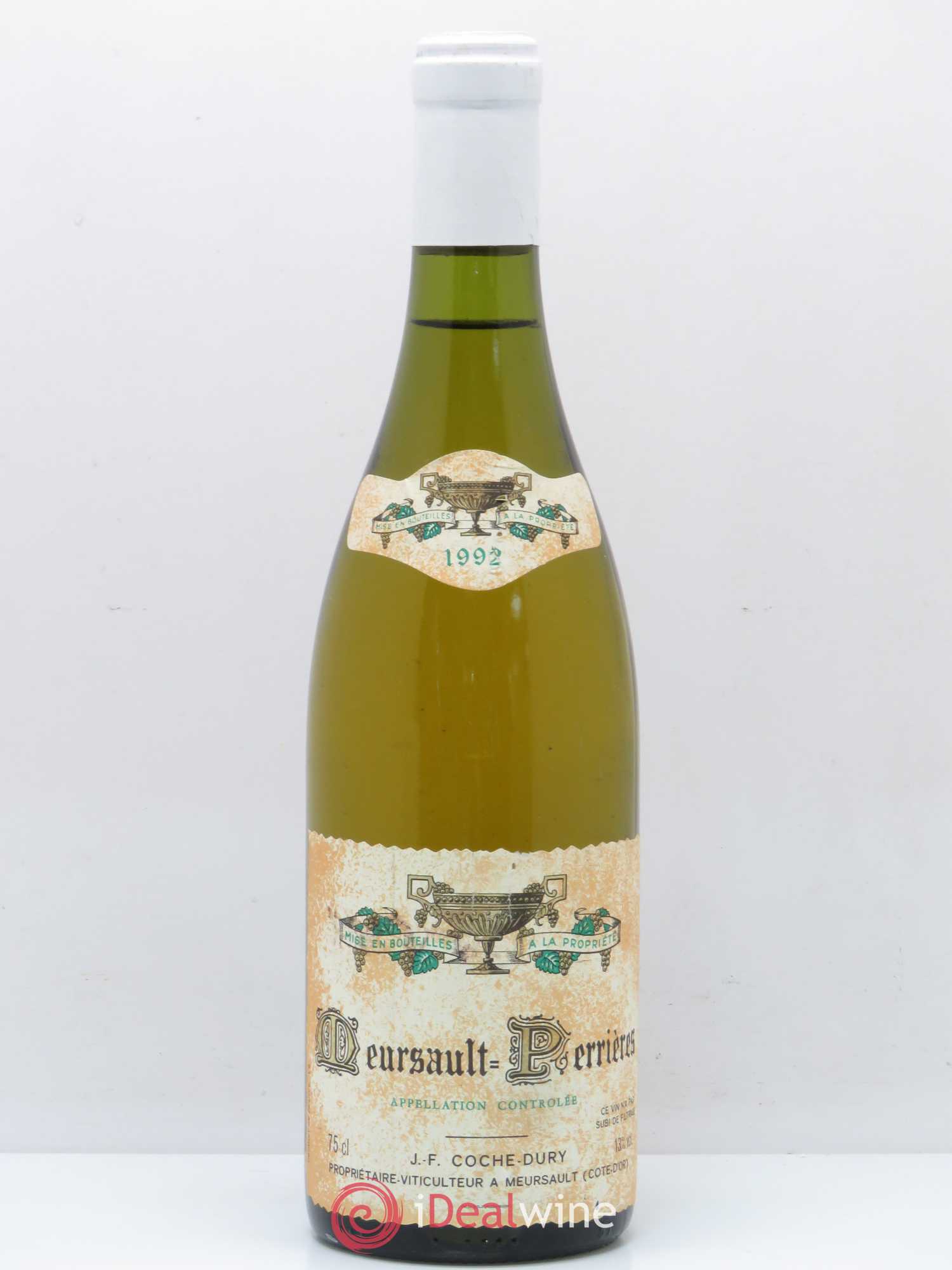 Meursault 1er Cru Perrières Coche Dury (Domaine) 1992 - Lot de 1 bouteille - 0