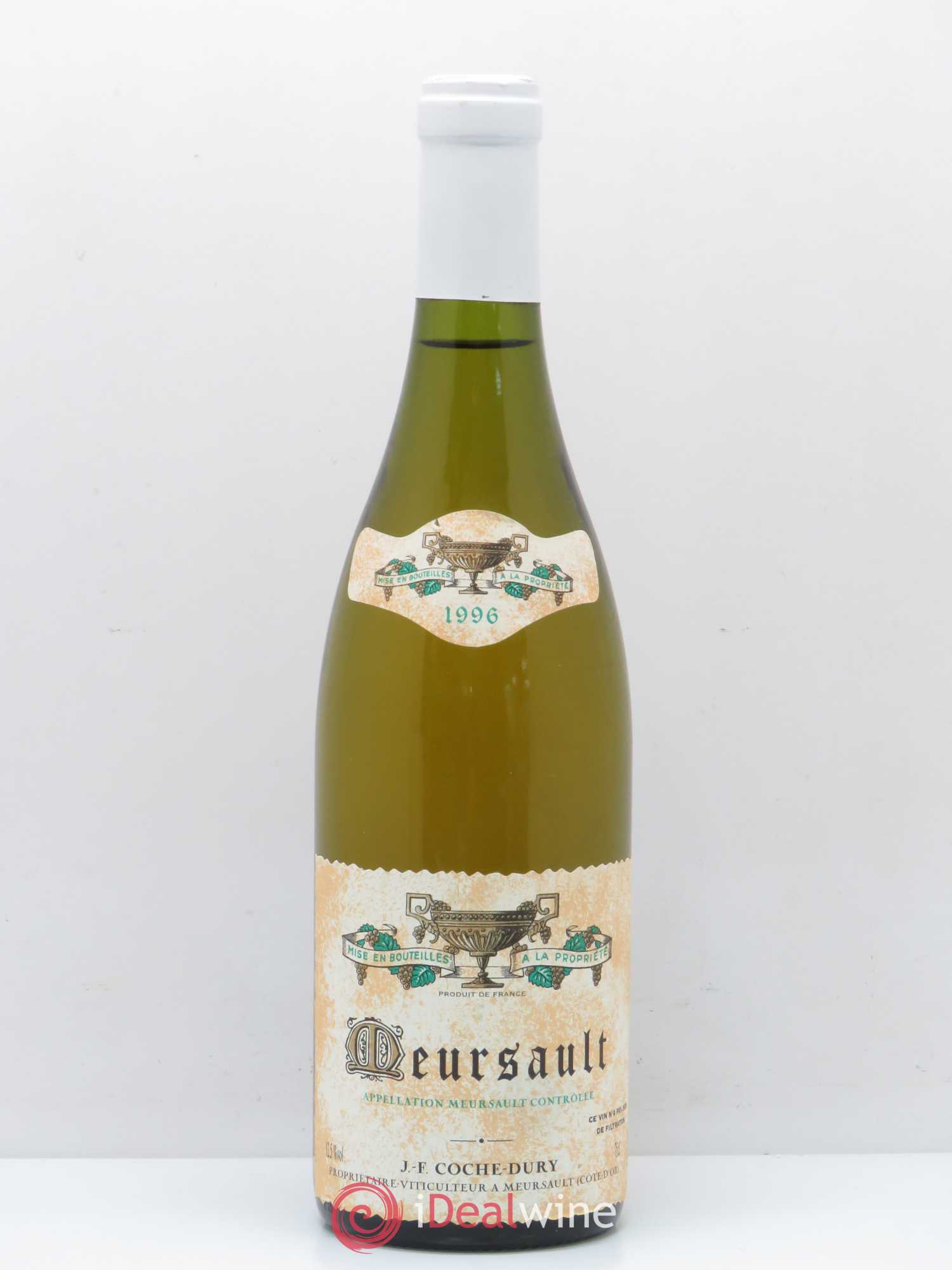 Meursault Coche Dury (Domaine) 1996 - Lot de 1 bouteille - 0