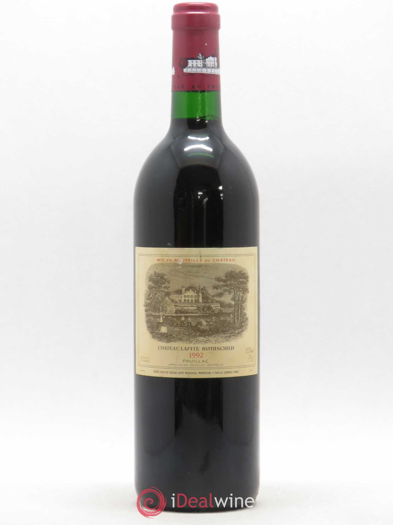 Château Lafite Rothschild 1er Grand Cru Classé 1992 - Lot de 1 bouteille - 0