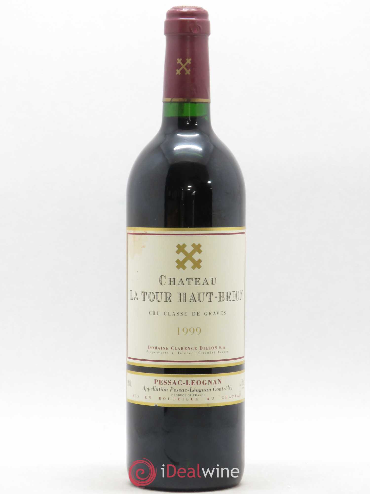 Château la Tour Haut-Brion Cru Classé de Graves 1999 - Lot de 1 bouteille - 0