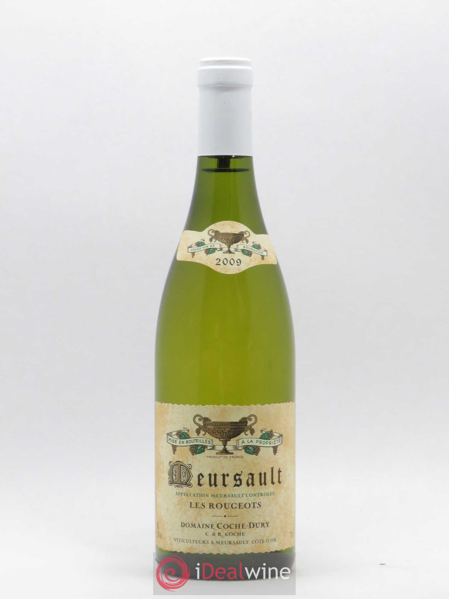 Meursault Les Rougeots Coche Dury (Domaine) 2009 - Lot de 1 bouteille - 0