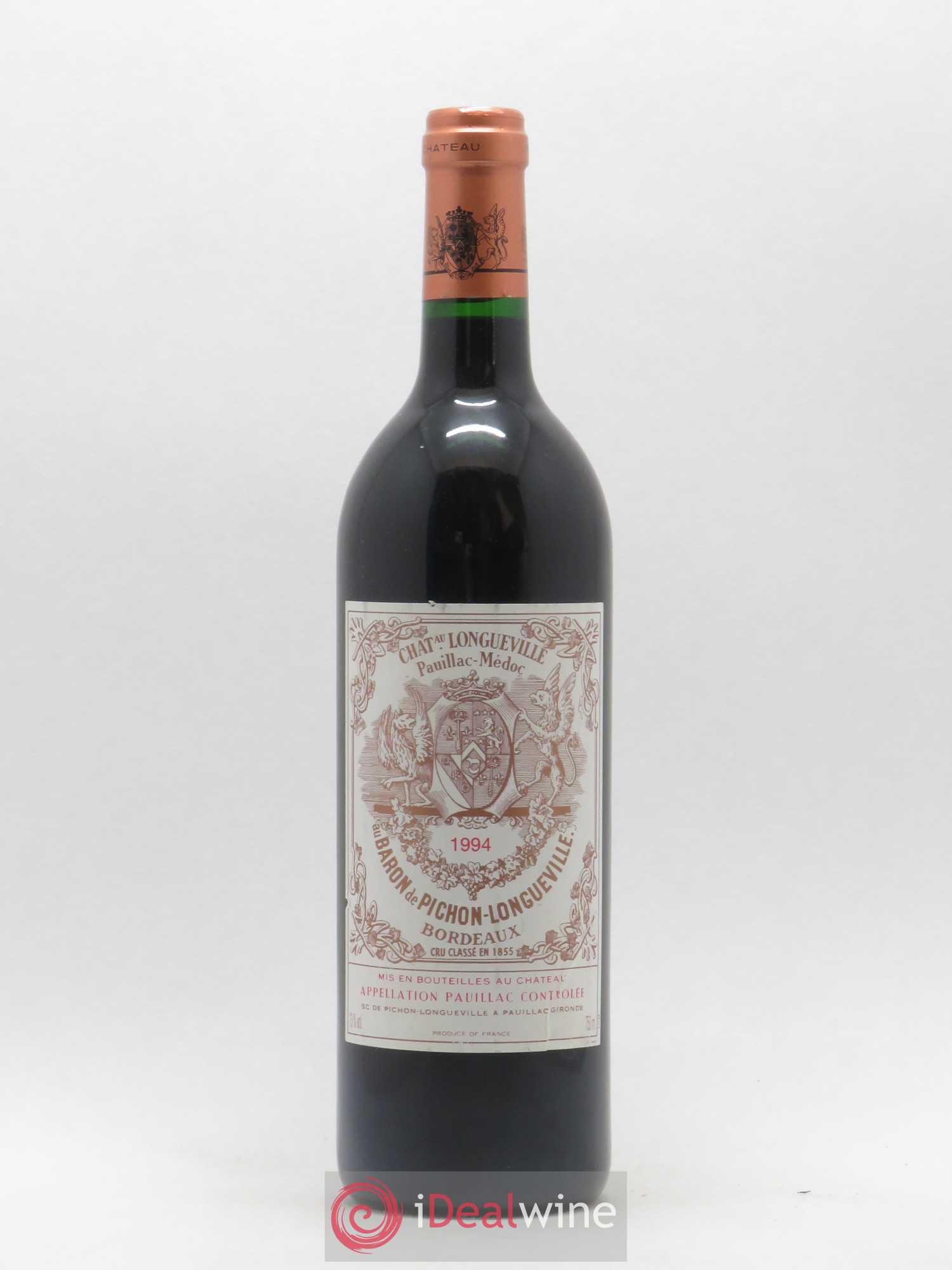 Pichon Longueville Baron 2ème Grand Cru Classé 1994 - Lot de 1 bouteille - 0
