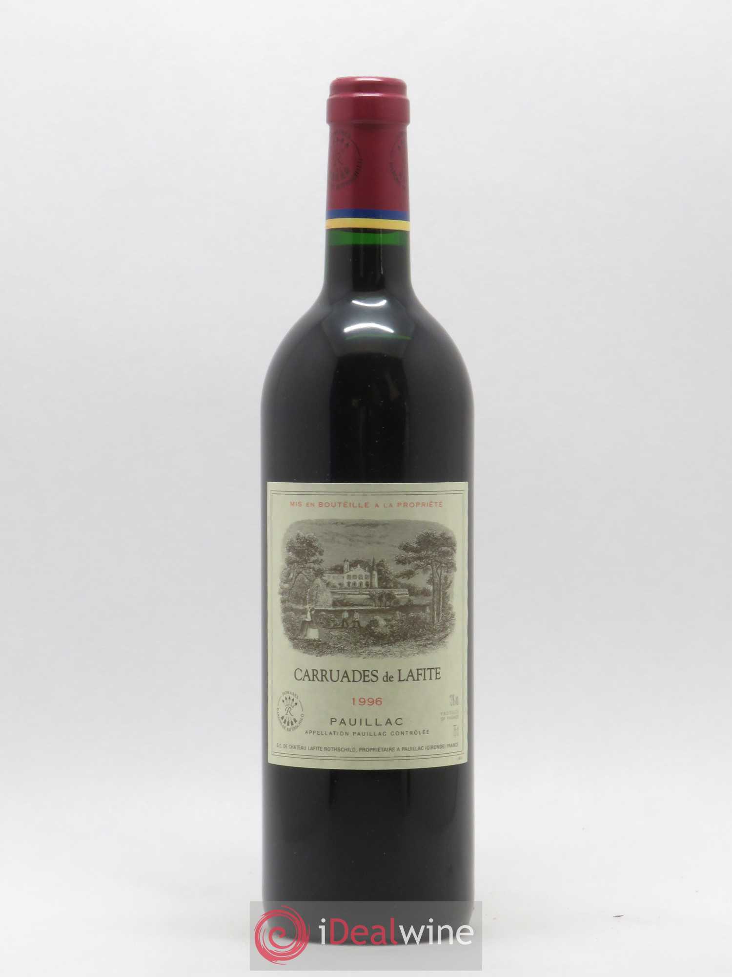 Carruades de Lafite Rothschild Second Vin 1996 - Lot de 1 bouteille - 0