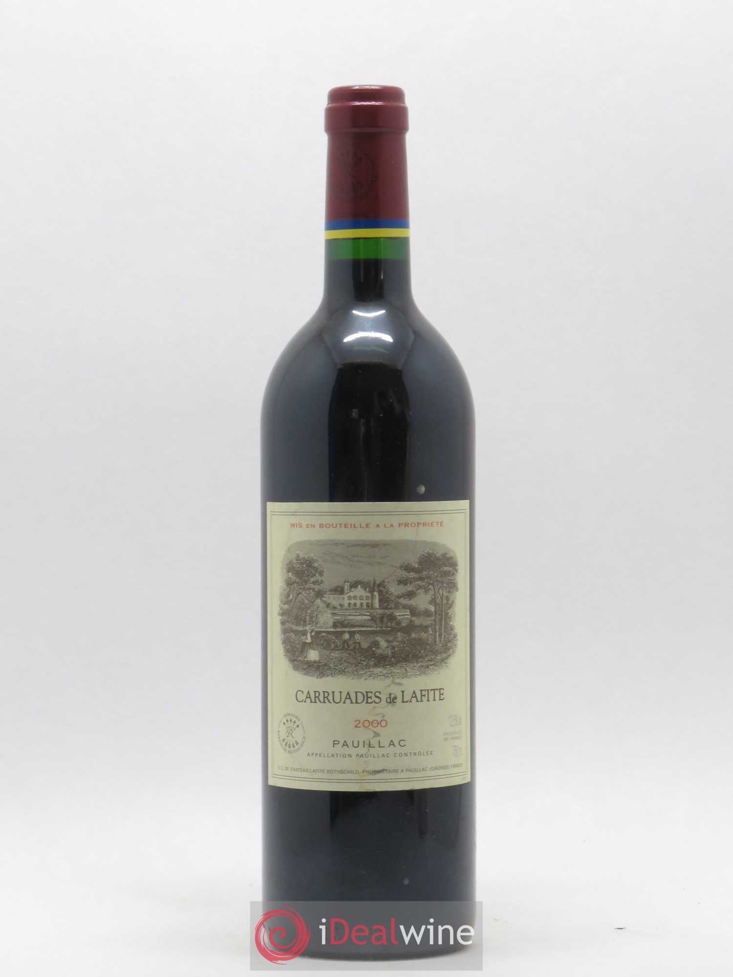 Carruades de Lafite Rothschild Second Vin 2000 - Lot de 1 bouteille - 0