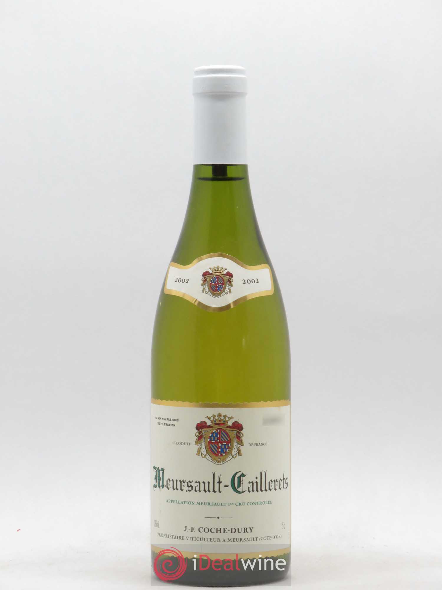 Meursault 1er Cru Caillerets Coche Dury (Domaine) 2002 - Lot de 1 bouteille - 0
