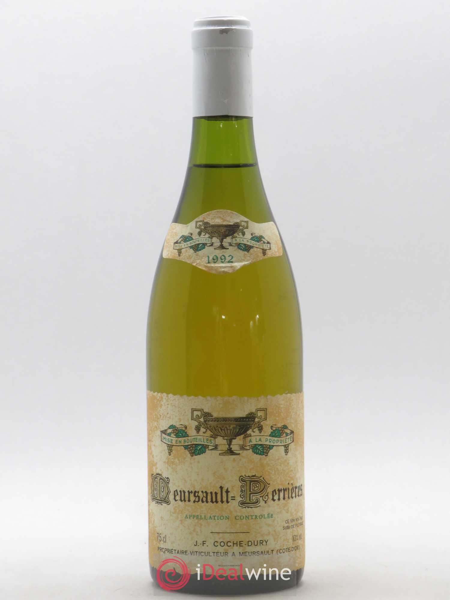 Meursault 1er Cru Perrières Coche Dury (Domaine) 1992 - Lot de 1 bouteille - 0